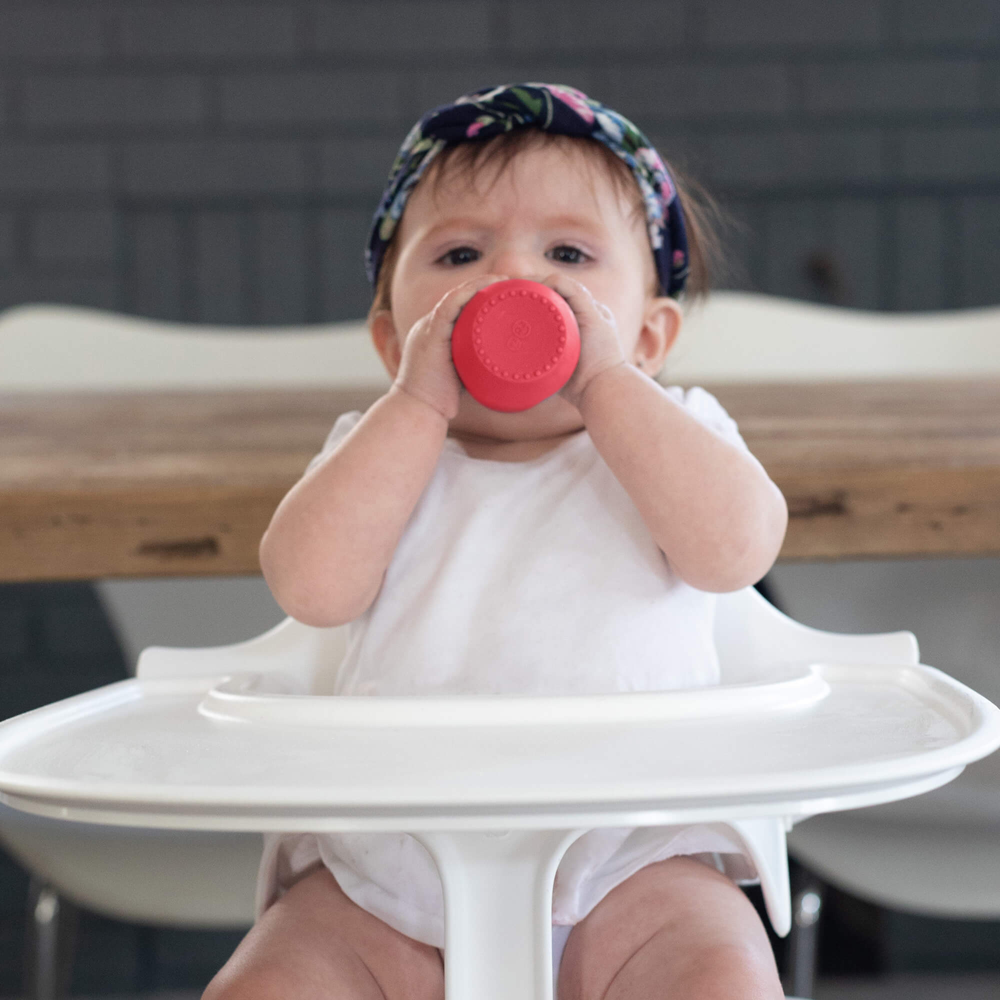Ezpz Tiny Cup – Best Baby Training Cup for Transition to Open Cup Drinking – Perfect for Infants Learning to Sip Independently at Home or On-the-Go