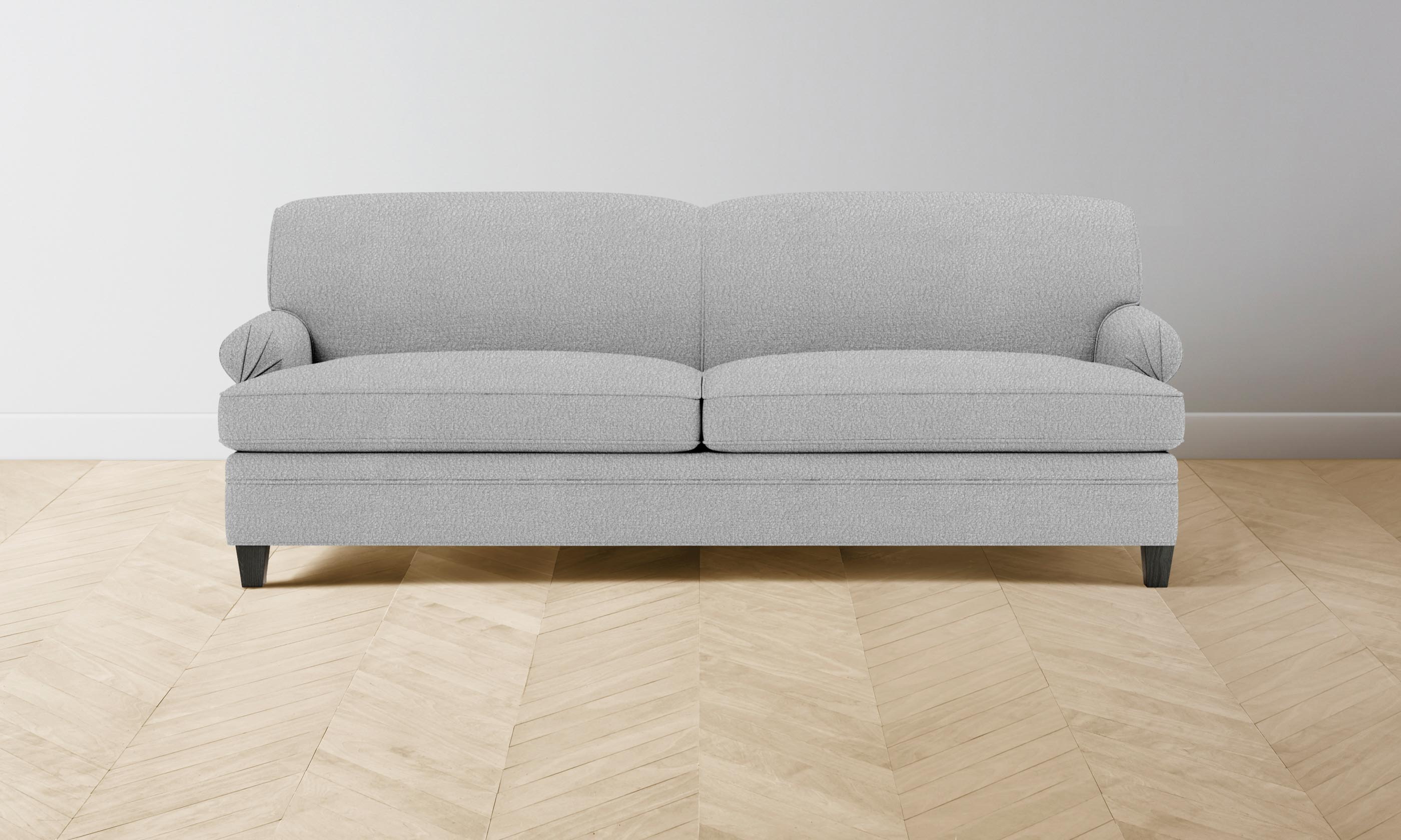 Carmine Sofa - Italian Bouclé Fabric Waterfall Design Modern Sectional Couch for Living Room, Lounge & Home Decor
