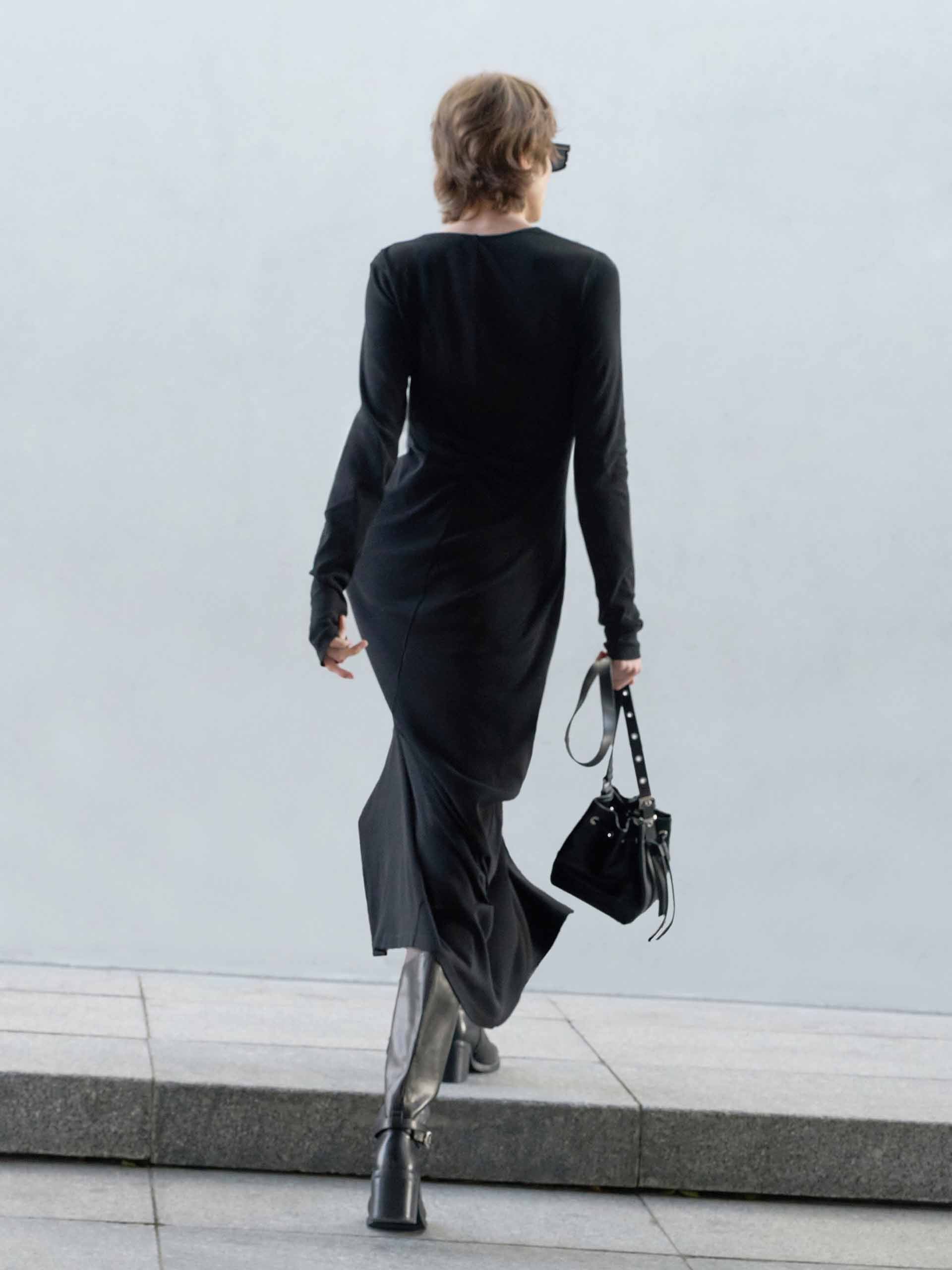 Longline Cotton Dress for Women - Comfortable & Stylish Summer Maxi Dress - Perfect for Beach, Vacation, and Casual Outings
