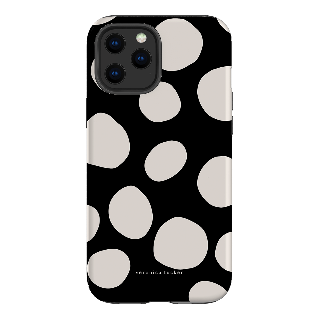 Premium Pebbles Noir Phone Case - Slim Protective Cover for iPhone & Samsung - Perfect for Everyday Use, Travel & Outdoor Activities