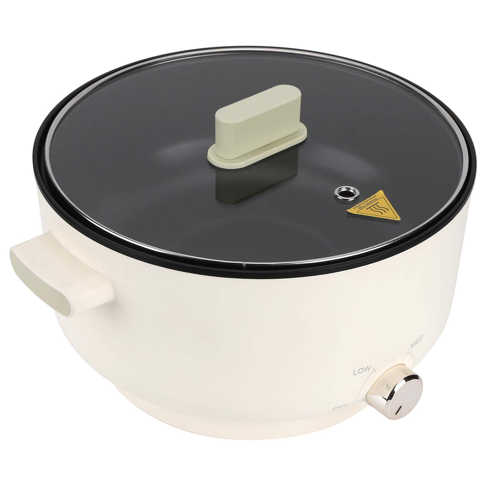 **5L Electric Hot Pot Mini Multi-Function Cooker - 110V for Noodles, Soup, Stew, Eggs & Steam | Overheat & Dry Boil Protection | Perfect for Dorms, Offices & Small Kitchens**