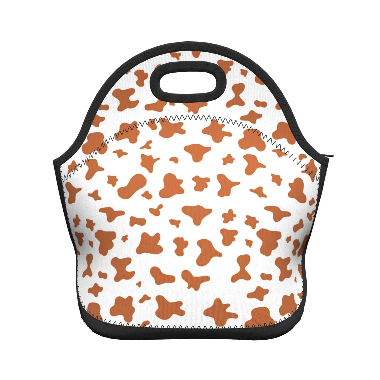 Dalmation Print Neoprene Insulated Lunch Bag for Women - Leakproof Cooler Tote Lunch Box | Perfect for Work, School & Picnics