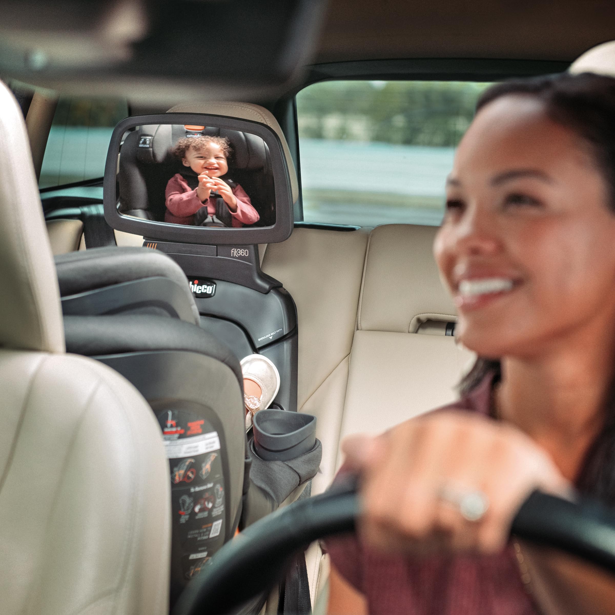 Chicco Fit360 Rotating Convertible Car Seat Base - 360° Swivel Infant to Toddler Car Seat with Easy Installation, Grey | Safe for Newborns to 65 lbs | Perfect for Travel, School Runs & Family Road Trips