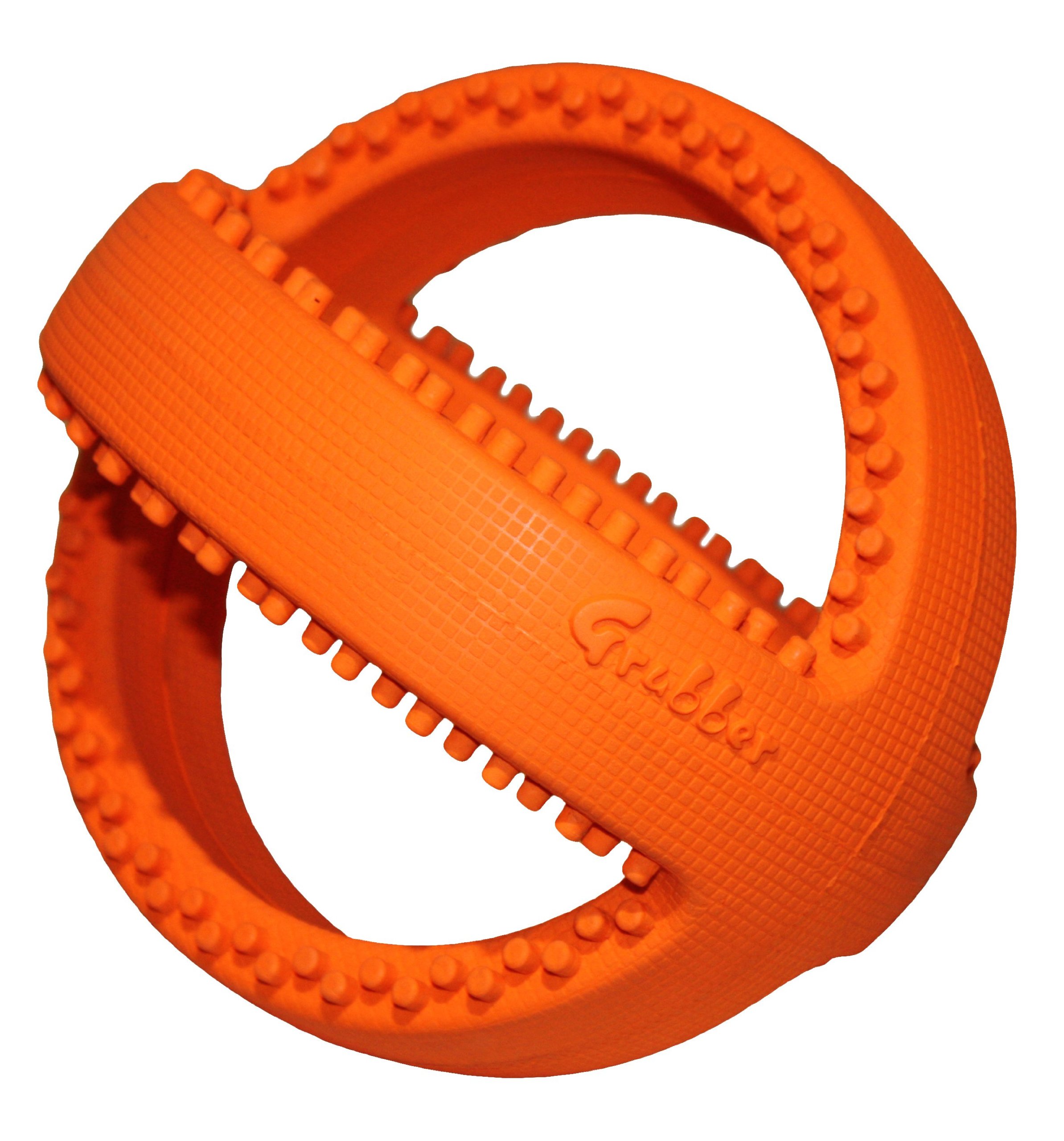 Happy Pet Grubber Ball - Interactive Dog Toy for Small & Large Breeds - Treat Dispensing Chew Ball for Puppies & Adult Dogs - Perfect for Indoor & Outdoor Playtime, Training & Mental Stimulation