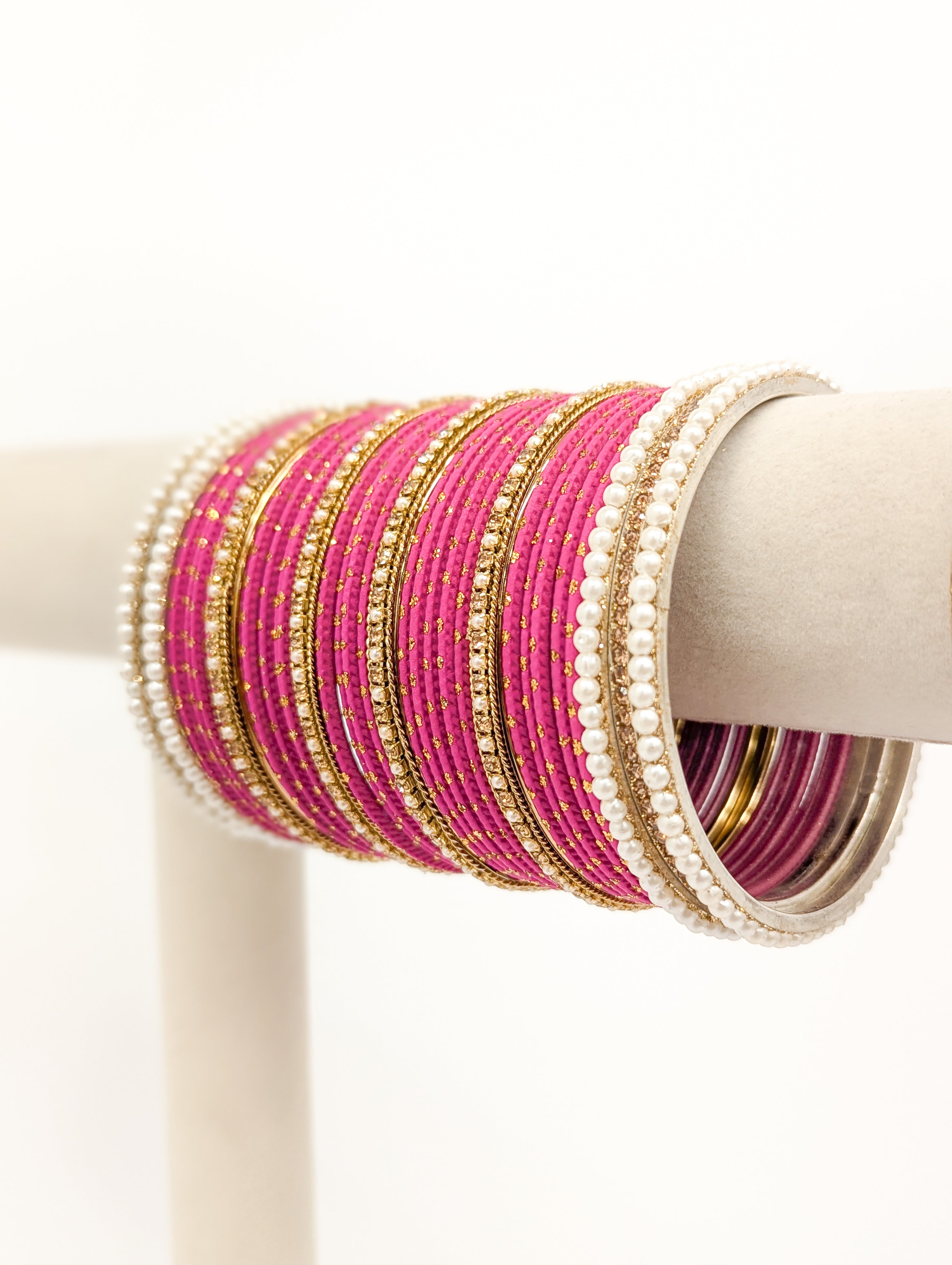 Zaina Stones Bangles - Handmade Beaded Bracelet Set for Women | Boho Chic Jewelry for Casual Wear, Parties & Gifting