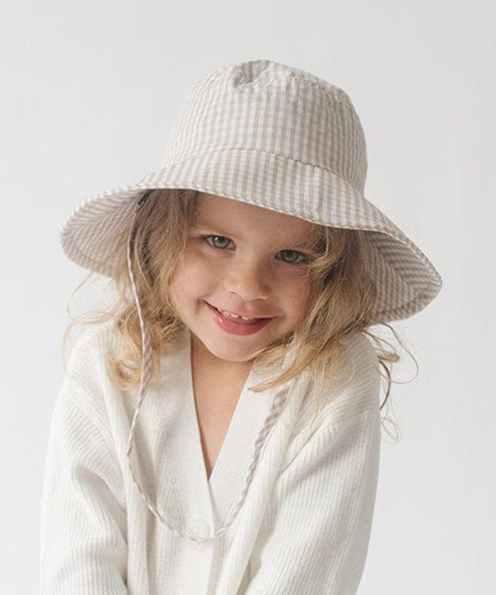Rhode Kids Bucket Hat for Boys & Girls - UPF 50+ Sun Protection, Adjustable Chin Strap - Perfect for Beach, Pool, Outdoor Play & Summer Activities