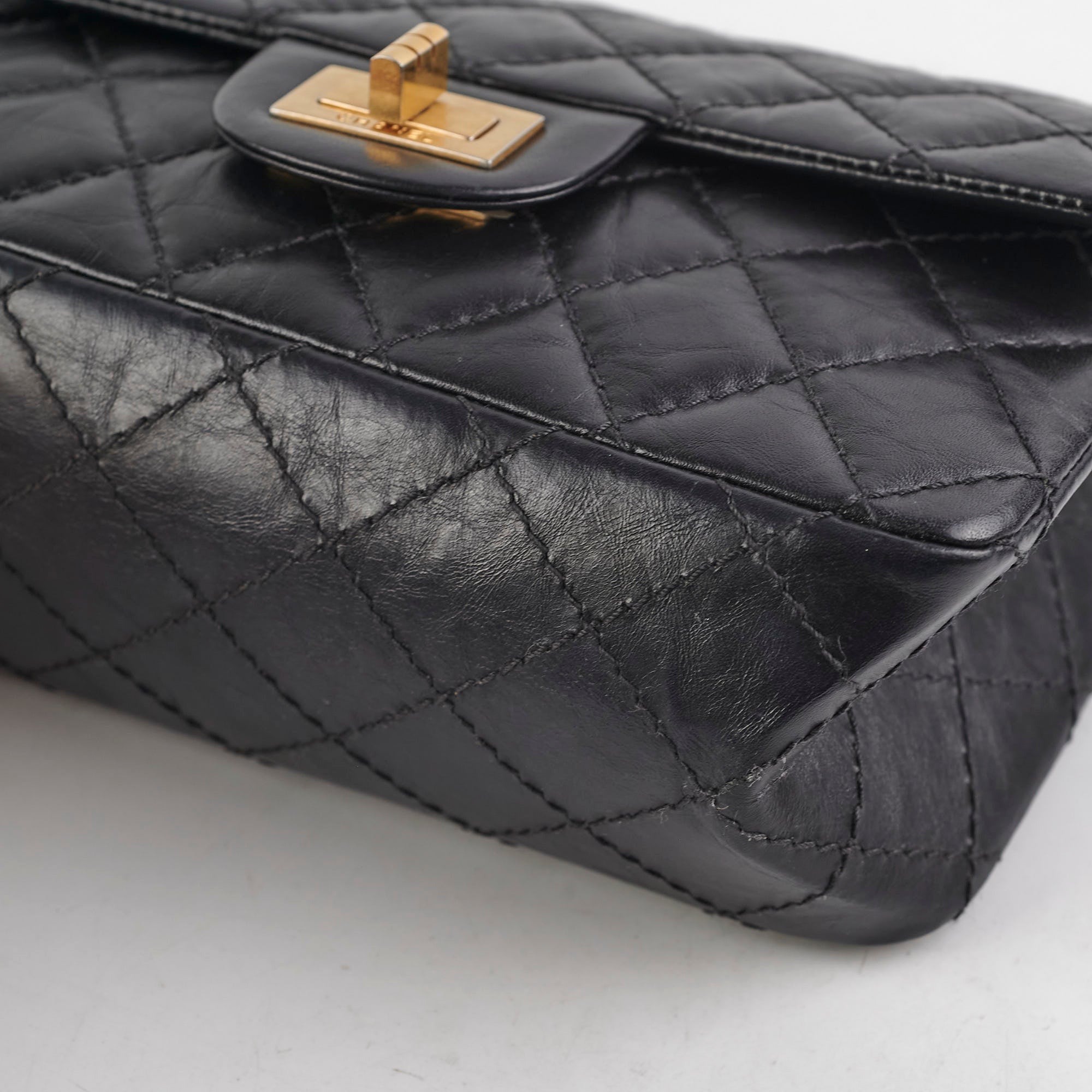 Chanel Mini Reissue 2.55 Classic Flap Bag in Black - Perfect for Evening Events, Date Nights & Luxury Fashion Collectors