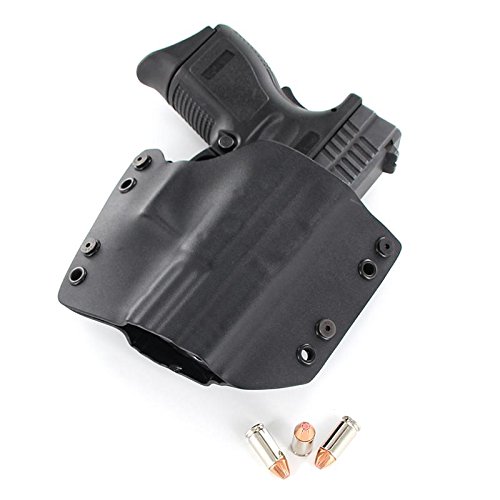 R&R Holsters: Black OWB Kydex Holster for Concealed Carry - Outside The Waistband Gun Holster for Pistols & Revolvers - Perfect for Range Training, Hunting & Everyday Carry