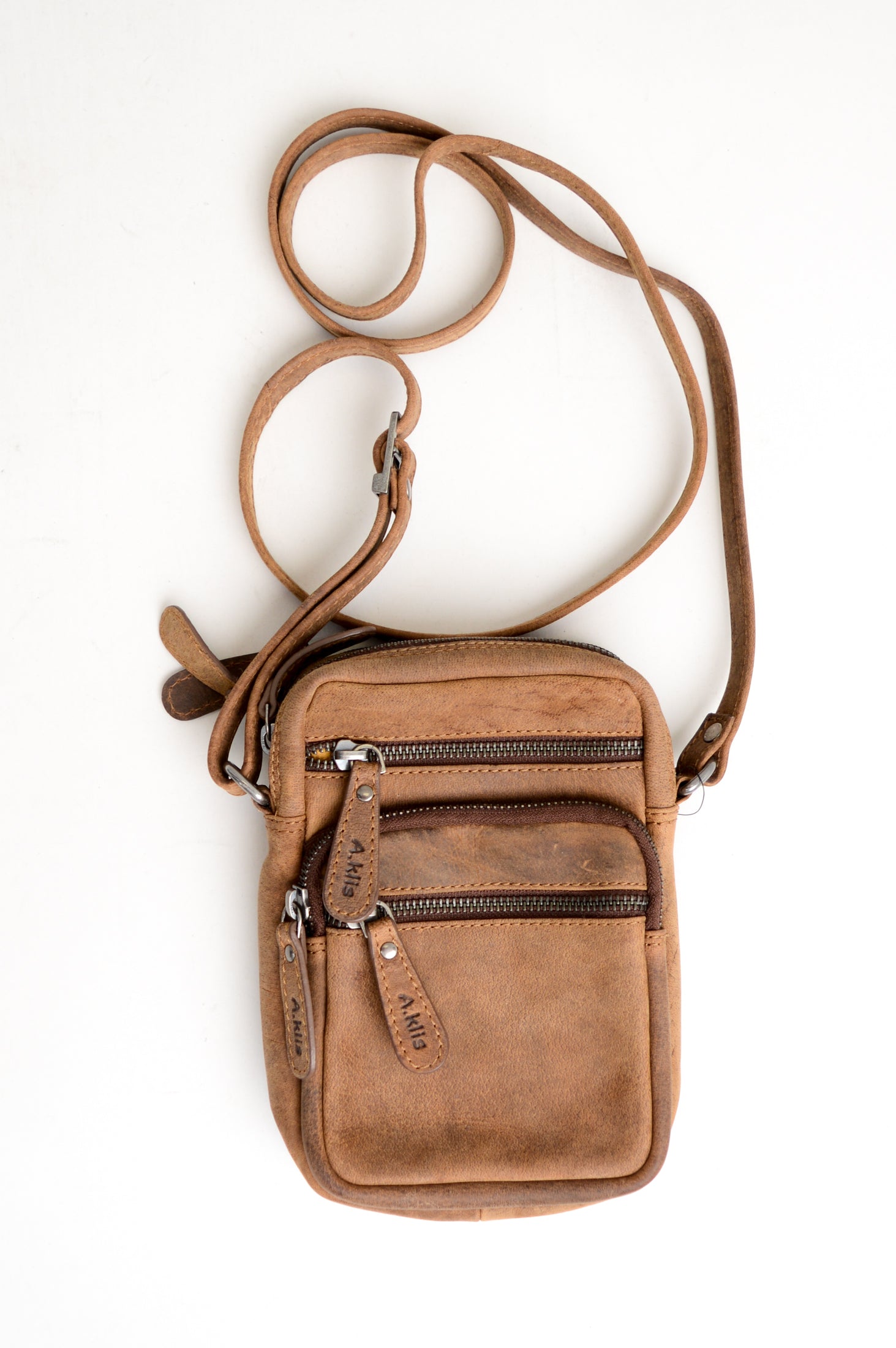 Premium Adrian Klis 2929 Buffalo Leather Organizer - Stylish & Durable for Office, Travel & Home Organization