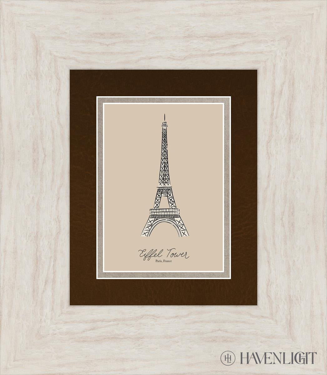 Eiffel Tower Art Print by Elise Gomez - Elegant Parisian Wall Decor for Home, Office & Gifts