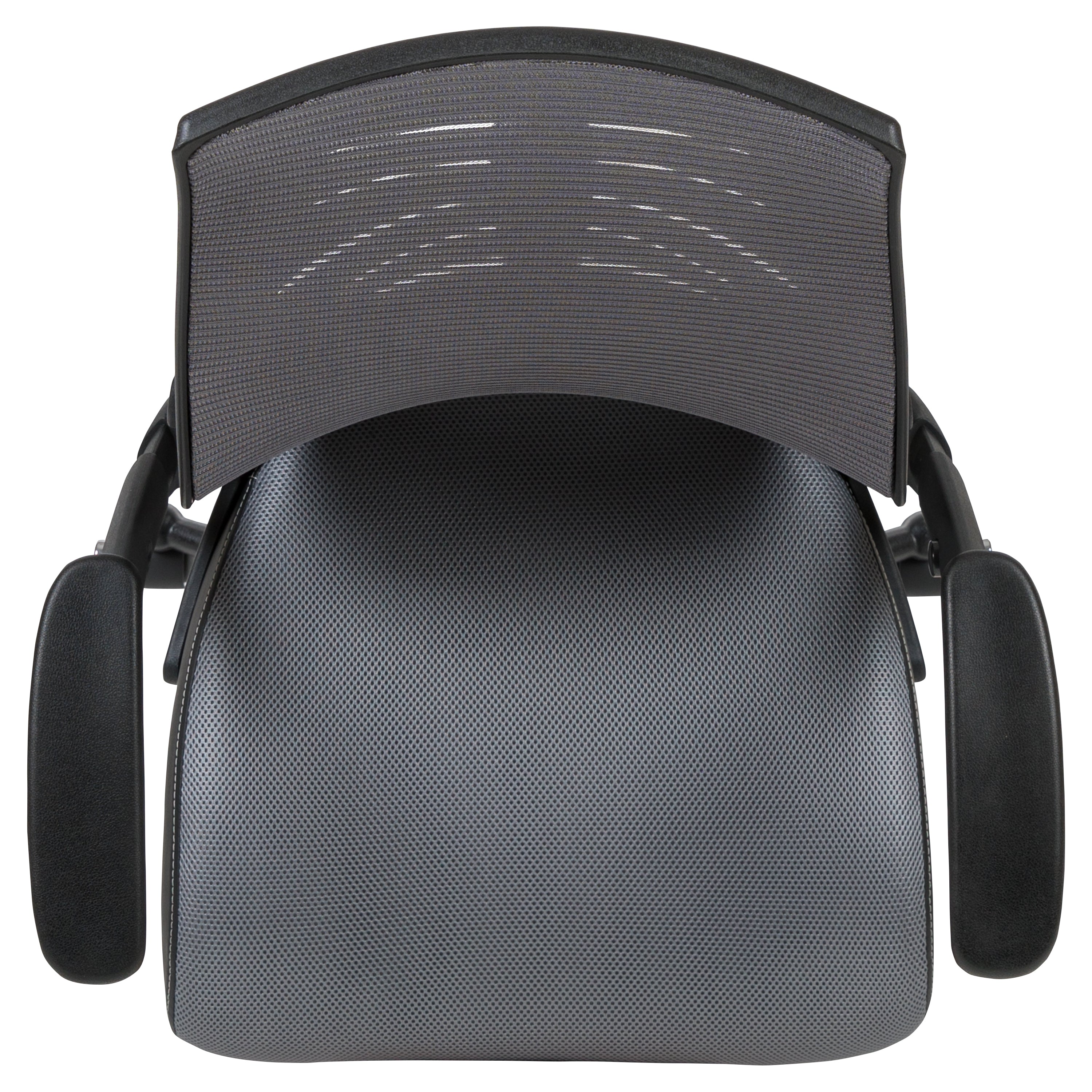 FLASH Kale High Back Ergonomic Drafting Chair - Adjustable Mesh Spine Support, Foot Ring & Flip-Up Arms - Perfect for Office, Gaming & Home Workspaces