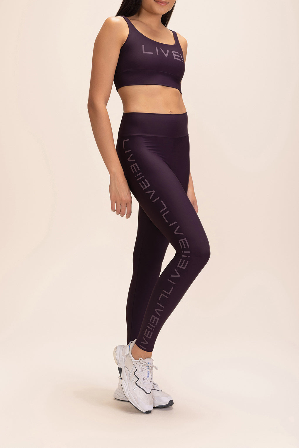LIVE! Icon Sports Bra for Women - High Support Workout Top for Running, Yoga & Gym - Moisture Wicking & Breathable Activewear