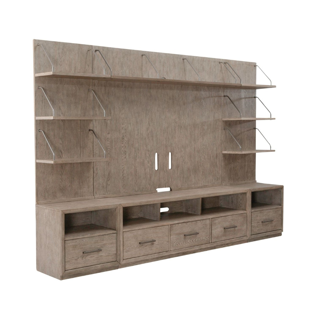 Modern City Scape TV Stand with Storage - 60
