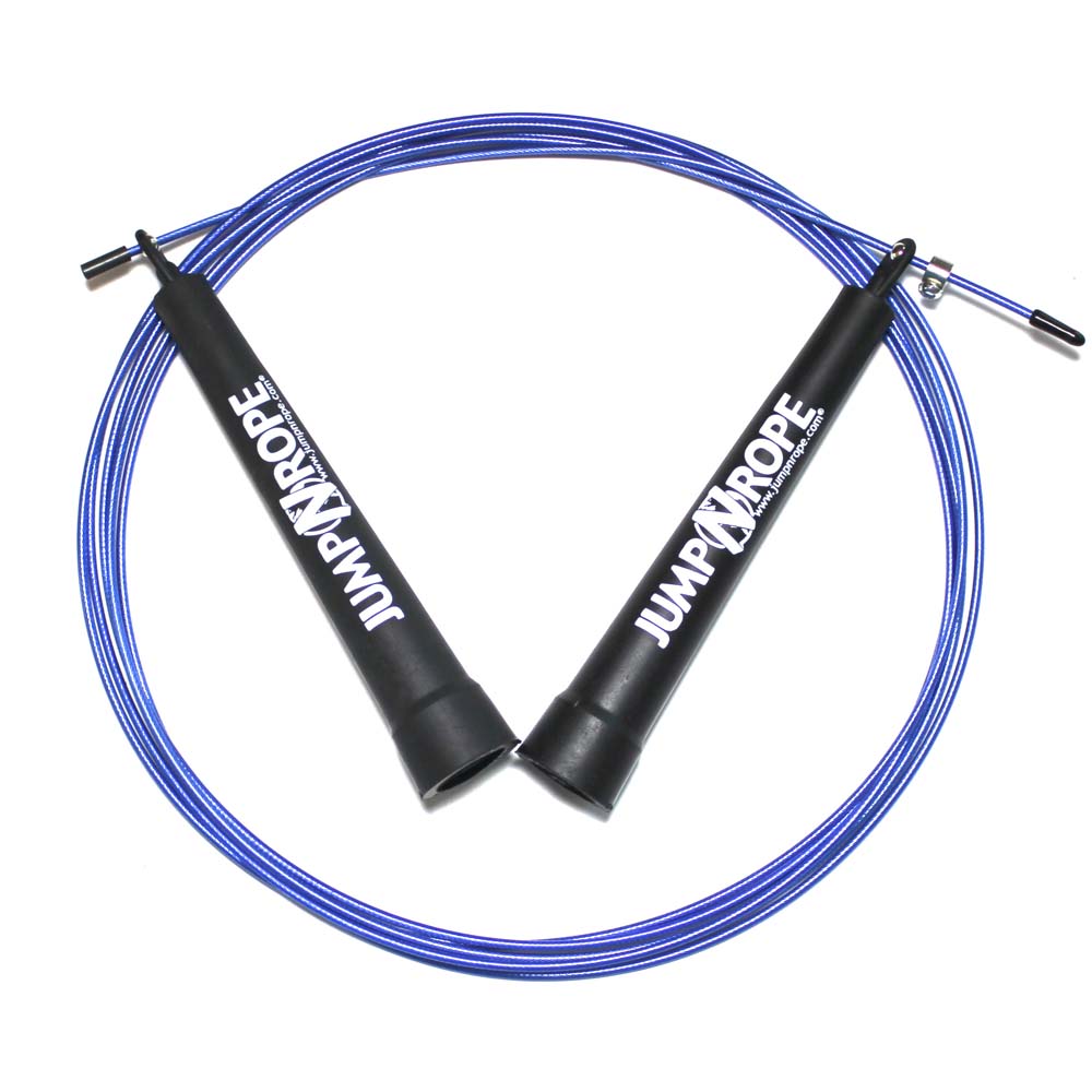 JumpNRope R1 Speed Jump Rope - Adjustable Length for CrossFit, Boxing & Cardio Workouts - Perfect for Home Gym, Fitness Training & Weight Loss