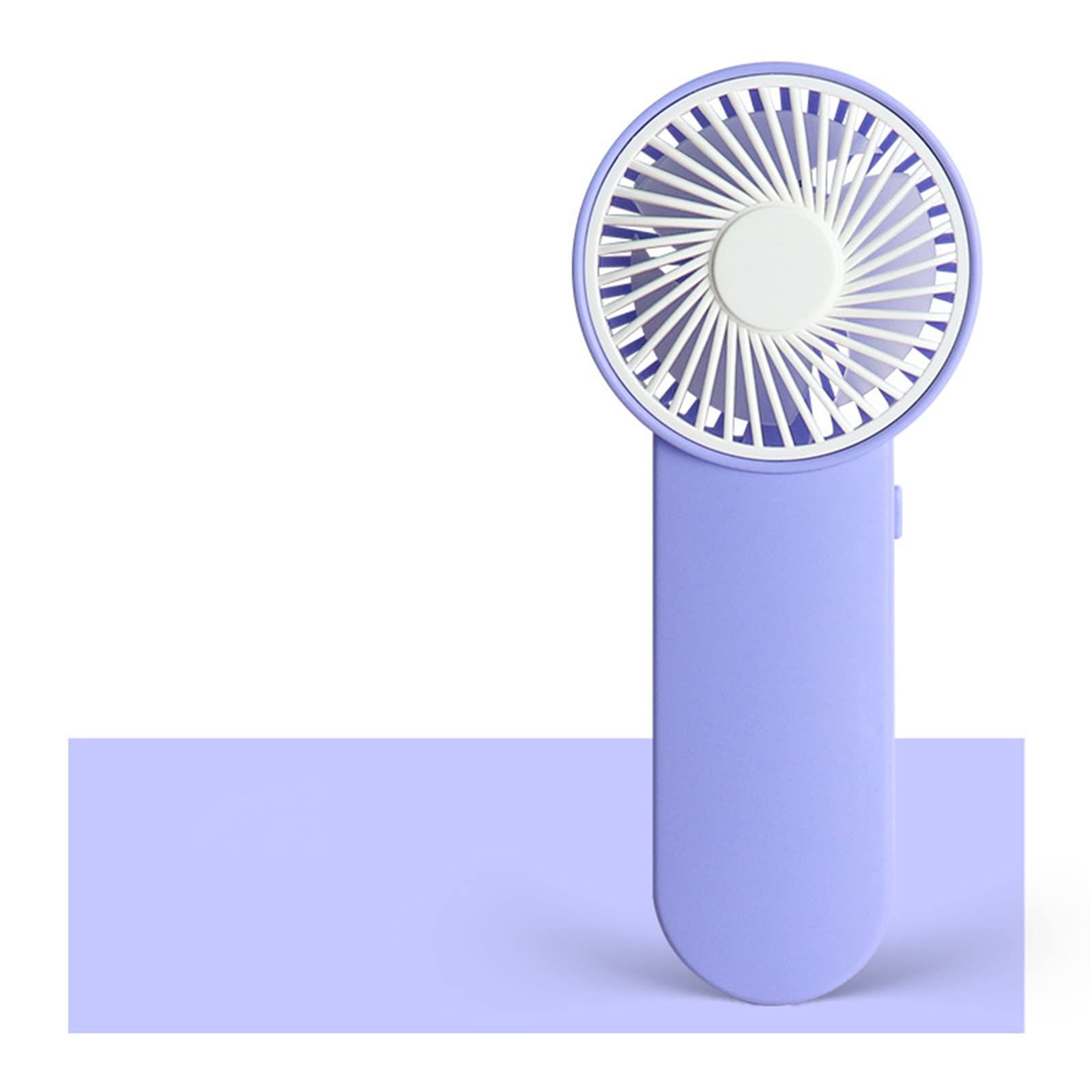 Delarsy Portable Handheld Fan with Lanyard - Rechargeable Battery Operated Mini Fan for Indoor, Outdoor, Office, Travel & VR Gaming - Personal Cooling Fan for Summer, Camping, Sports & Workouts