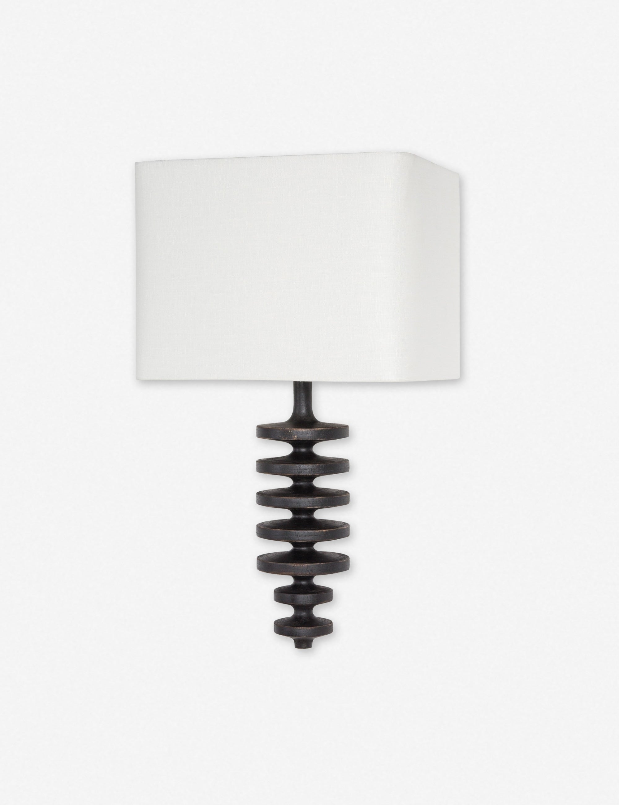 Regina Andrew Fishbone Sconce Wall Light - Modern Industrial Lighting Fixture for Living Room, Bedroom, or Hallway Decor
