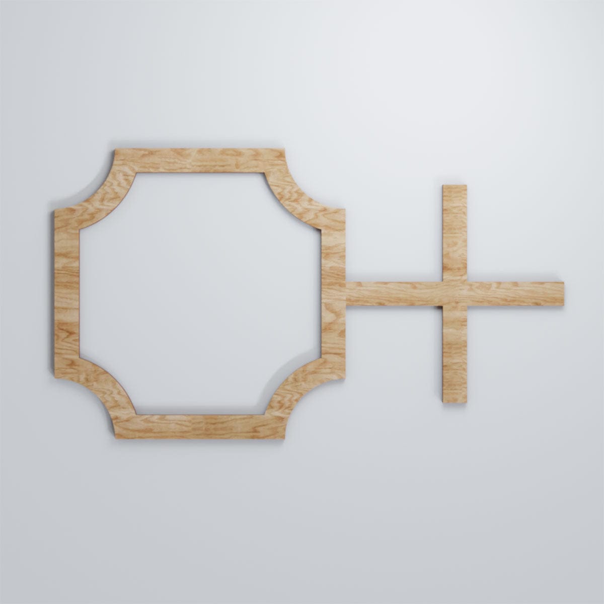 Bradley Decorative Fretwork Wall Panels - Laser Cut Wooden Room Dividers & Decorative Screens for Living Room, Bedroom, and Office Partitions