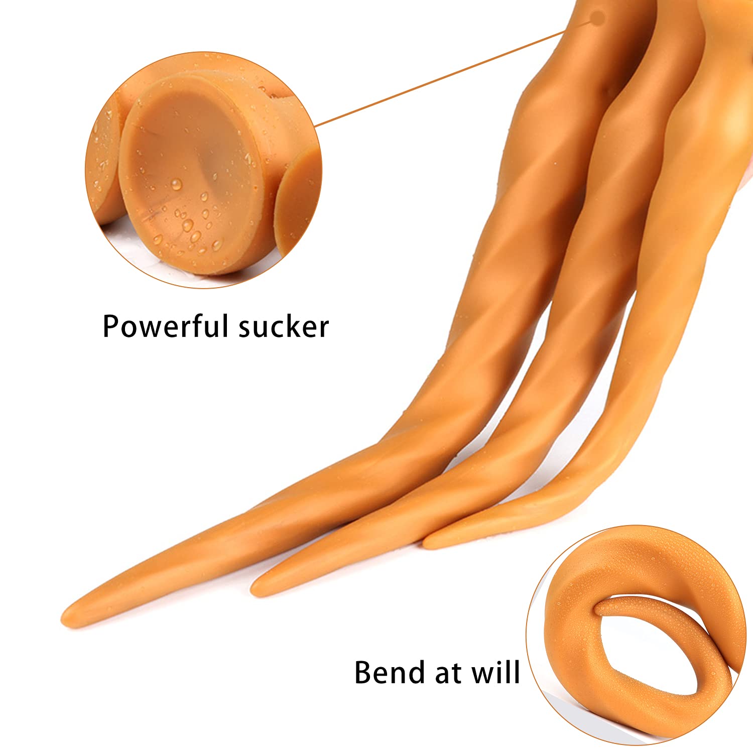FST Ultra Large Long Butt Plug - Soft Liquid Silicone Anal Plug for Prostate Massage & Stimulation - XL Adult Sex Toy for Men & Women - Perfect for Couples Play & Solo Pleasure