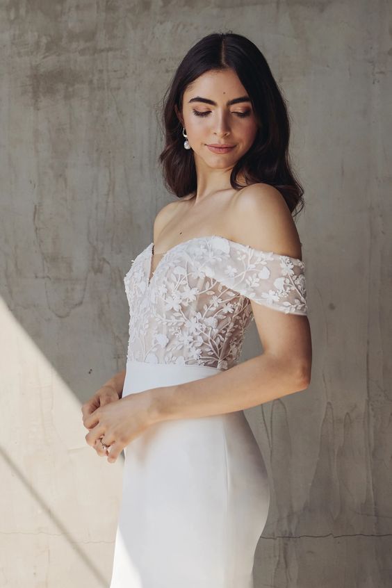 Jenny Yoo Angelica Gown - Elegant Wedding Dress for Brides | Perfect for Church Ceremonies & Formal Events