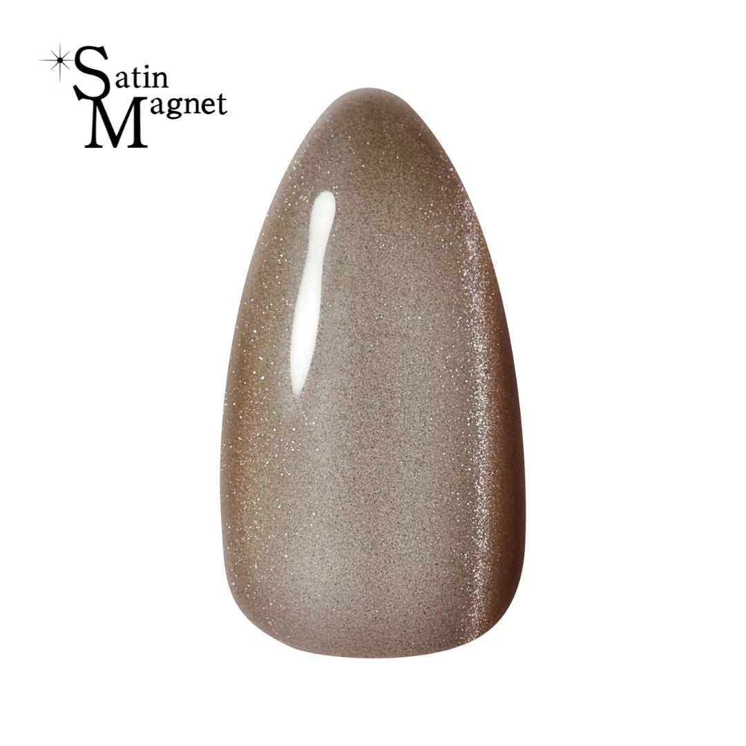 Kokoist Satin Magnet SM 20 Graige Satin - Professional Nail Polish for Salon & Home Manicure - Perfect for Gel Nails, French Tips & Nail Art Designs