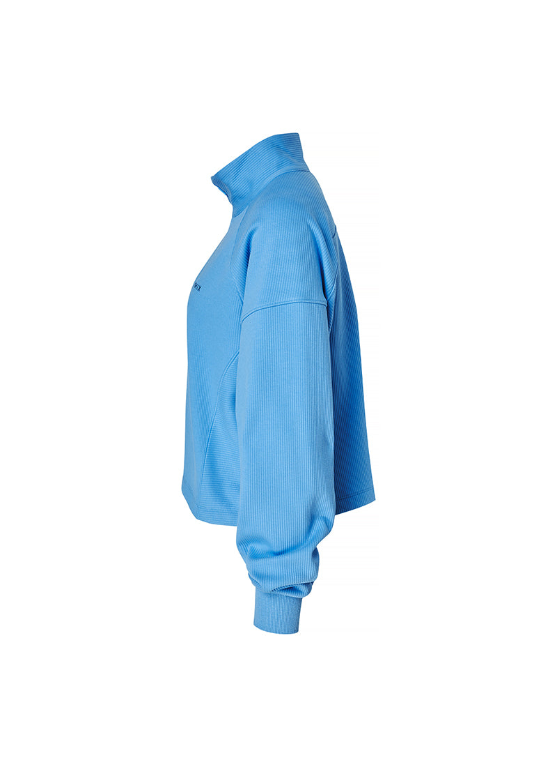 Women's Peach Ribbed High Neck Half Zip Anorak Jacket - Stylish & Cozy Outerwear for Fall & Winter, Perfect for Casual Outings & Outdoor Adventures