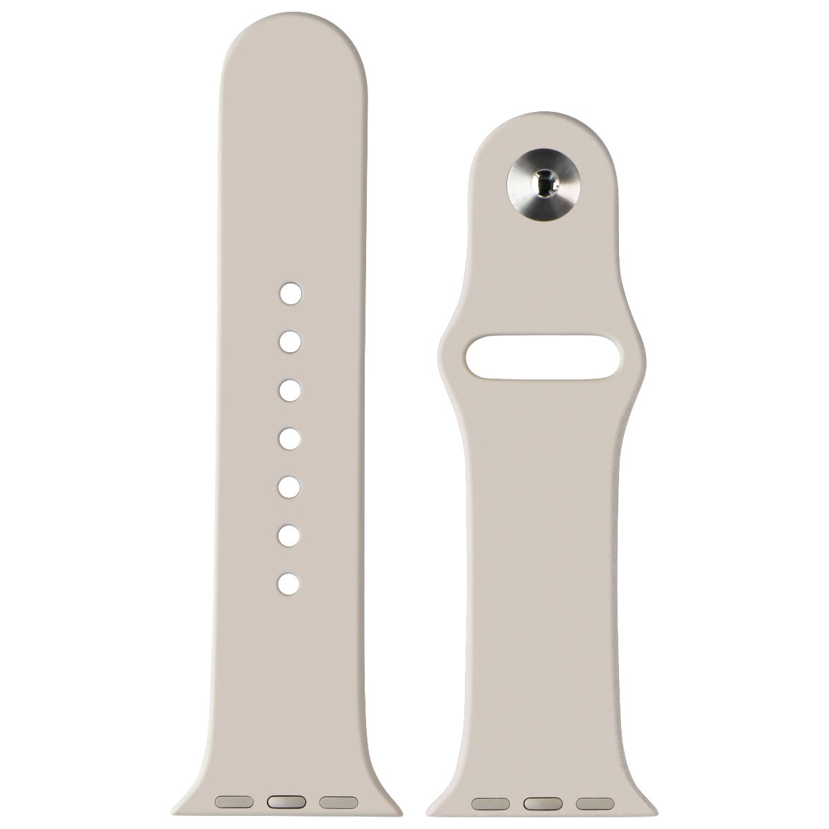 Apple Watch 41mm Sport Band - Starlight Color, S/M Size - Compatible with 38/40/41mm Models (3L111AM/A) | Perfect for Workouts, Running & Everyday Wear