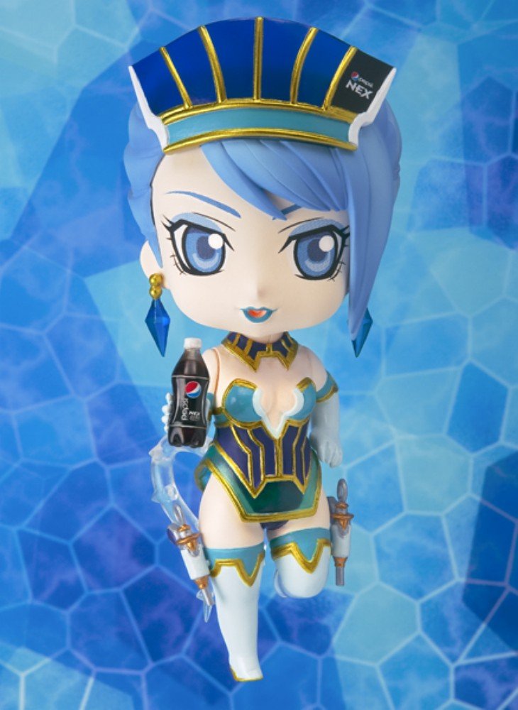 TAMASHII NATIONS Bandai Blue Rose Tiger and Bunny Chibi-Arts Action Figure - Anime Collectible for Fans & Gift Idea - Perfect for Display, Cosplay, and Anime Enthusiasts