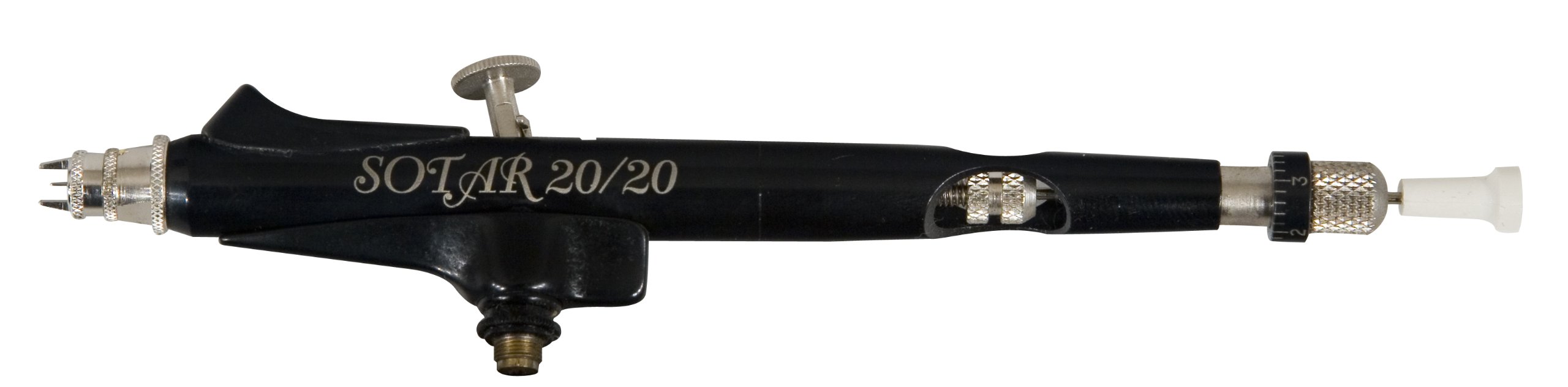Badger Air-Brush Co. Sotar 2020-1F Fine Detail Gravity Feed Airbrush - Perfect for Model Painting, Miniatures & Art Projects
