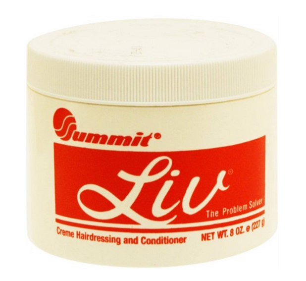 LIV Hair Dressing Creme & Conditioner - Moisturizing & Styling for All Hair Types - Perfect for Daily Use, Salon Styling & Frizz Control