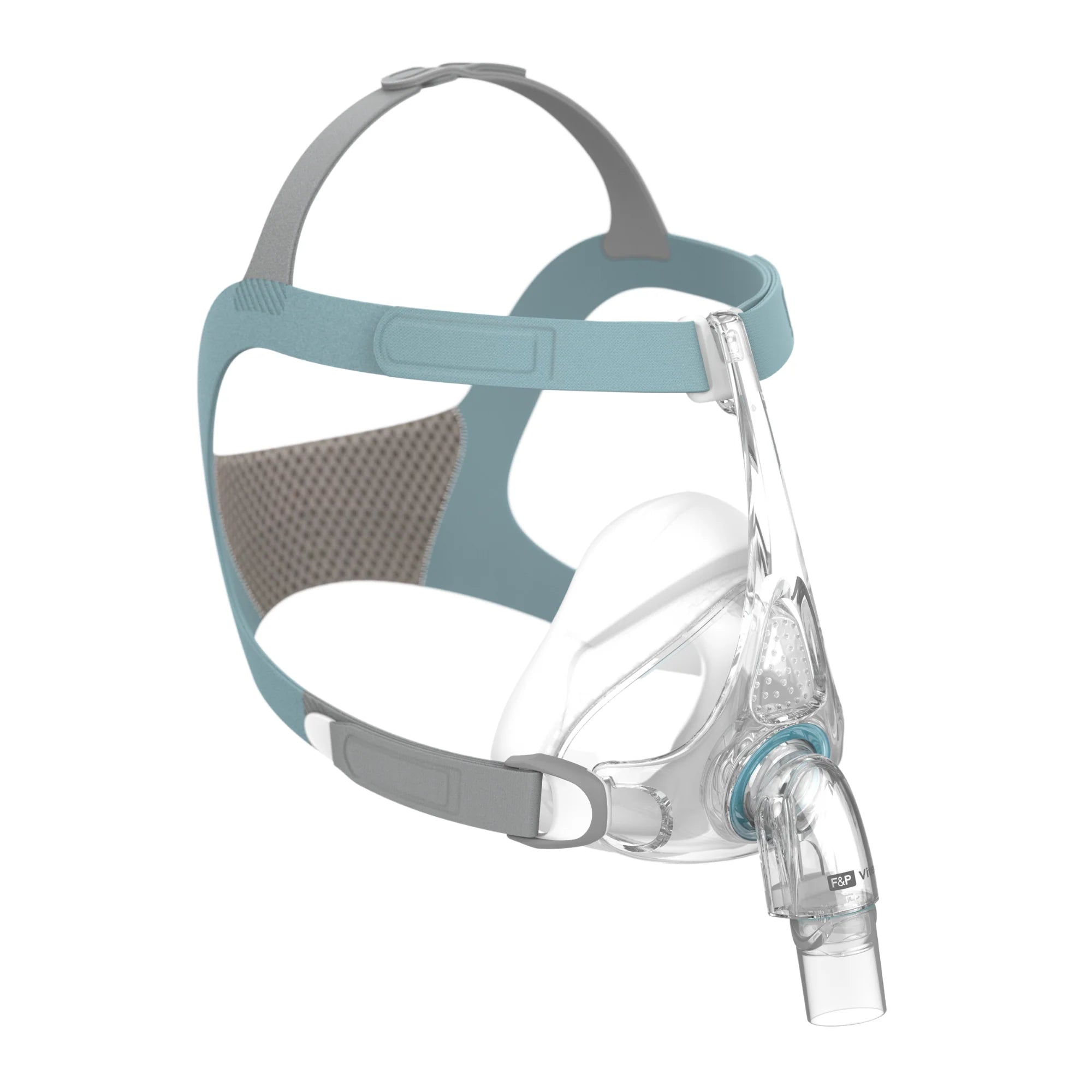 Premium Full Face CPAP Mask with Headgear for Sleep Apnea - Comfortable & Adjustable for Side Sleepers - Ideal for Home & Travel Use