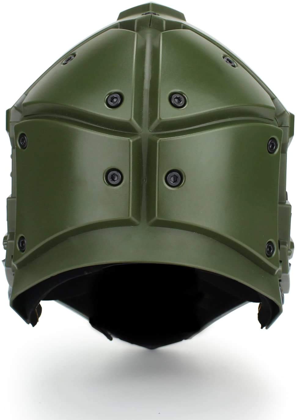 Tactical Full Face Protective Mask with Goggles - Airsoft Helmet for Paintball, Motorcycle Riding, Cosplay & Role Playing - Perfect for Outdoor Sports, Military Simulation & Movie Props