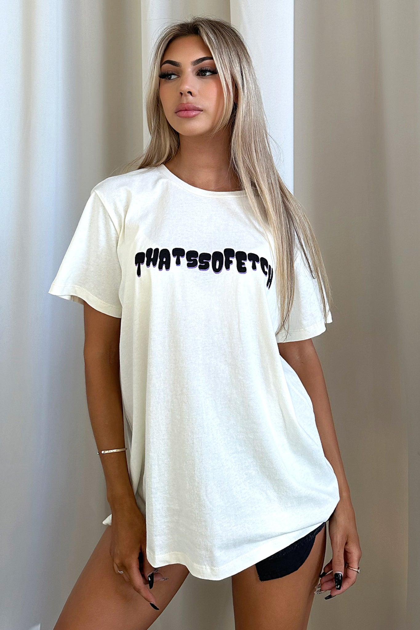 Low Down Tee - Soft Cream Cotton T-Shirt for Men | Casual Everyday Wear & Street Style Outfits