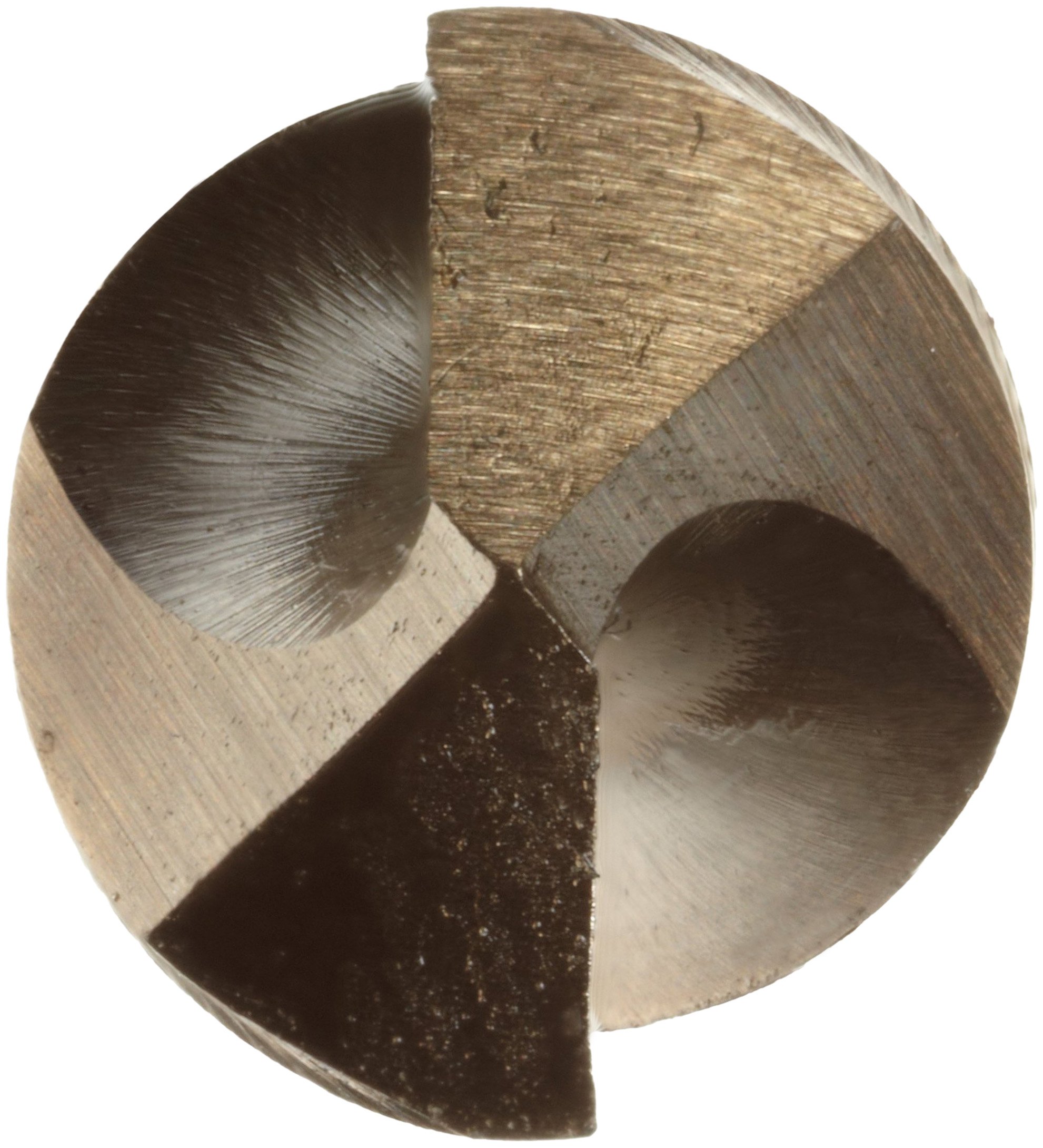 Cleveland 2133 Cobalt Steel Short Drill Bit Set - Bronze Oxide Coating, Round Shank, 135° Split Point, #3 Size (10-Pack) | Perfect for Metalworking, DIY Projects & Precision Drilling