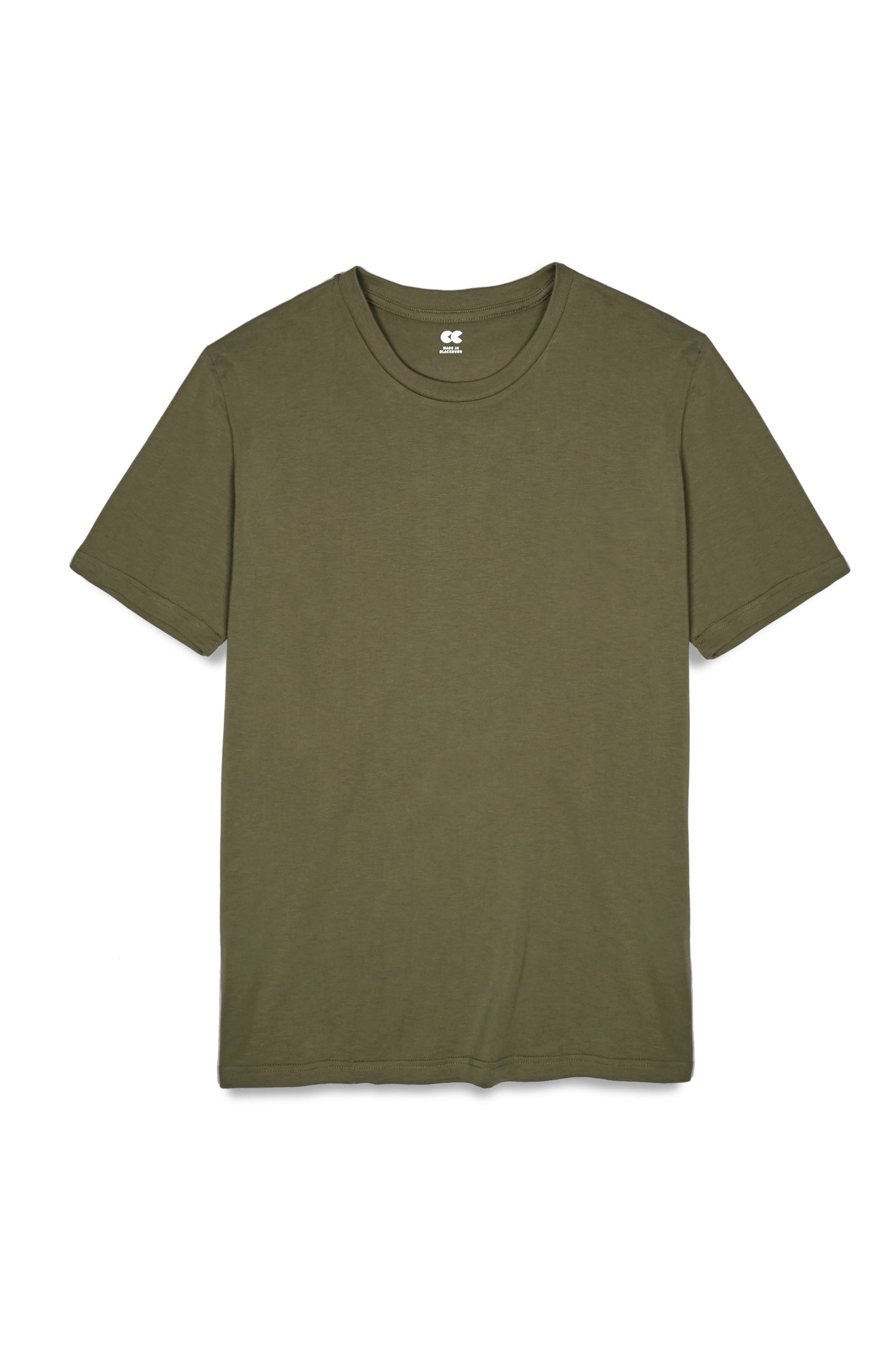 Women's Short Sleeve T-Shirt - Soft Cotton Olive Green Top for Casual Wear & Summer Outfits | Perfect for Everyday, Work & Weekend