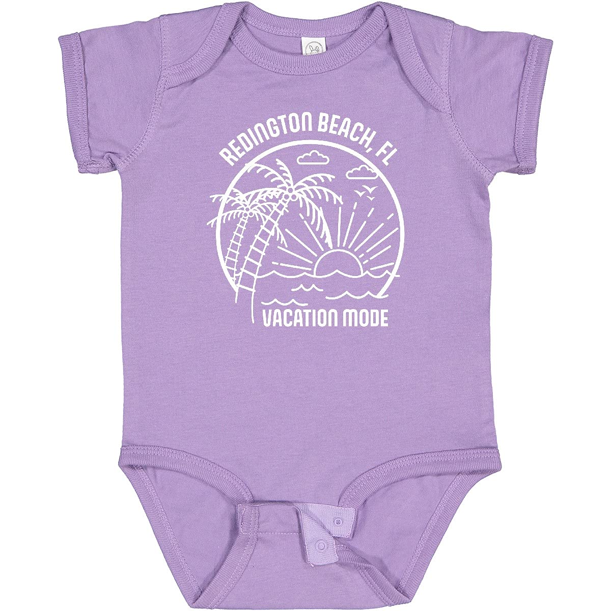 Summer Vacation Mode Redington Beach Florida Baby Bodysuit - Cute Florida Beach Outfit for Infants & Toddlers | Perfect for Beach Trips, Family Vacations & Photo Shoots