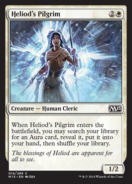 Magic The Gathering - Heliod's Pilgrim (014/269) - MTG M15 Rare Card - Perfect for Commander & Standard Decks - Collectible Trading Card Game Accessory