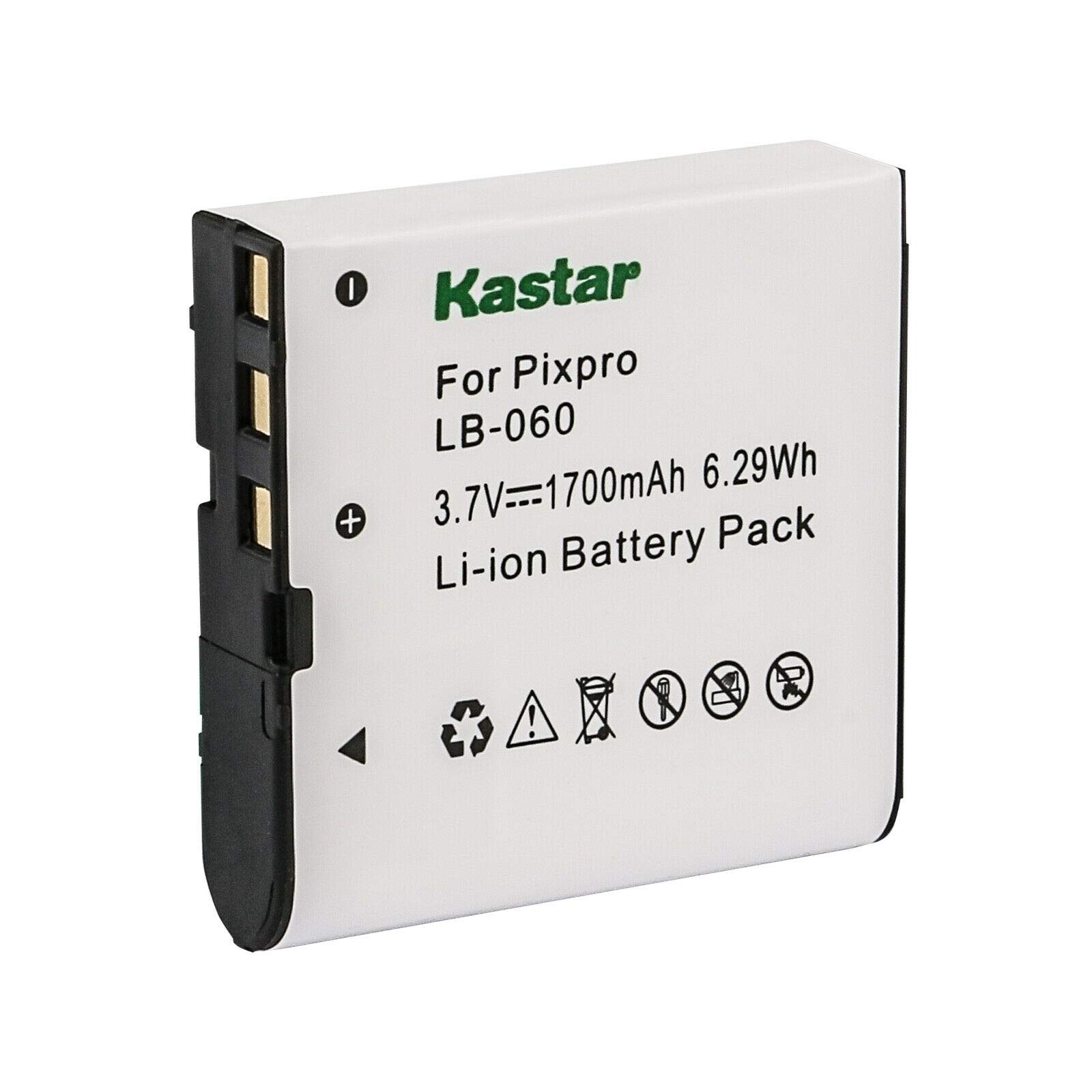 Kastar Replacement Battery for VJIANGER 4K WiFi Digital Camera - Compatible with 4K/1080P Vlogging Cameras & Camcorders - Perfect for Travel, YouTube Videos & Photography