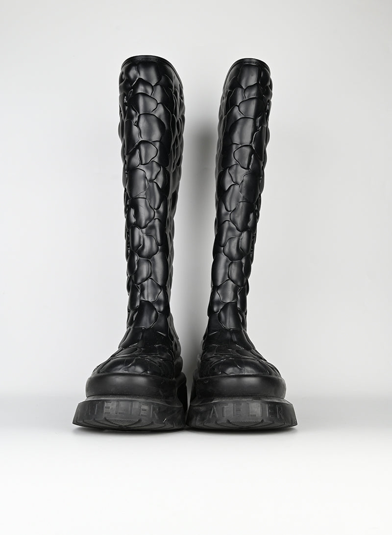 Valentino Rose Edition Rubber Boots - Size 39 | Waterproof Rain Boots for Women, Fashionable & Comfortable | Perfect for Rainy Days, Outdoor Adventures & Street Style