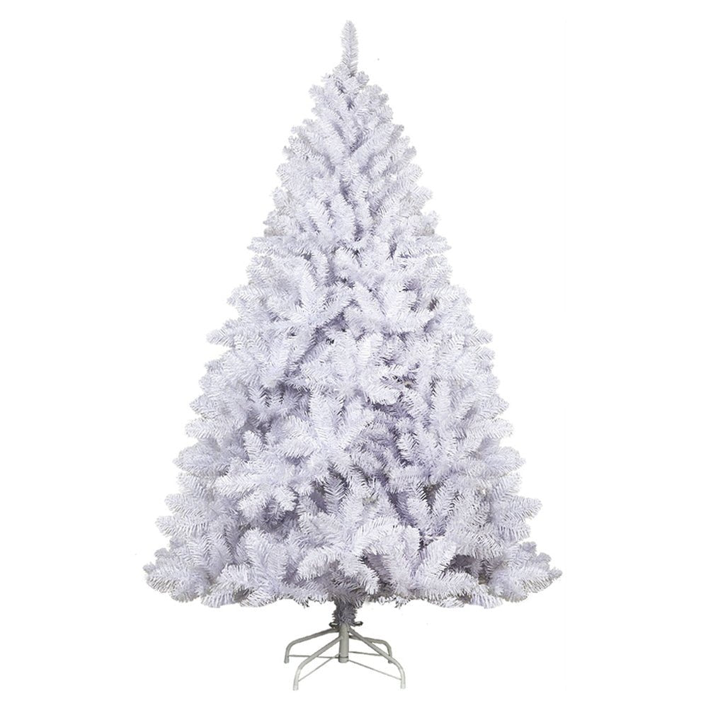 2.1M White Christmas Tree with 1000 Tips - Premium Xmas Tree Decorations for Home, Office & Holiday Parties