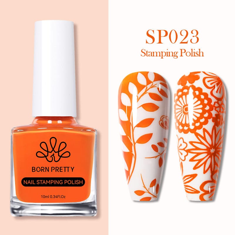 Vibrant Candy Series Nail Stamping Polish - 10ml Professional Nail Art Lacquer for DIY Manicures & Creative Nail Designs - Perfect for Home Salon, Parties, and Gift Giving