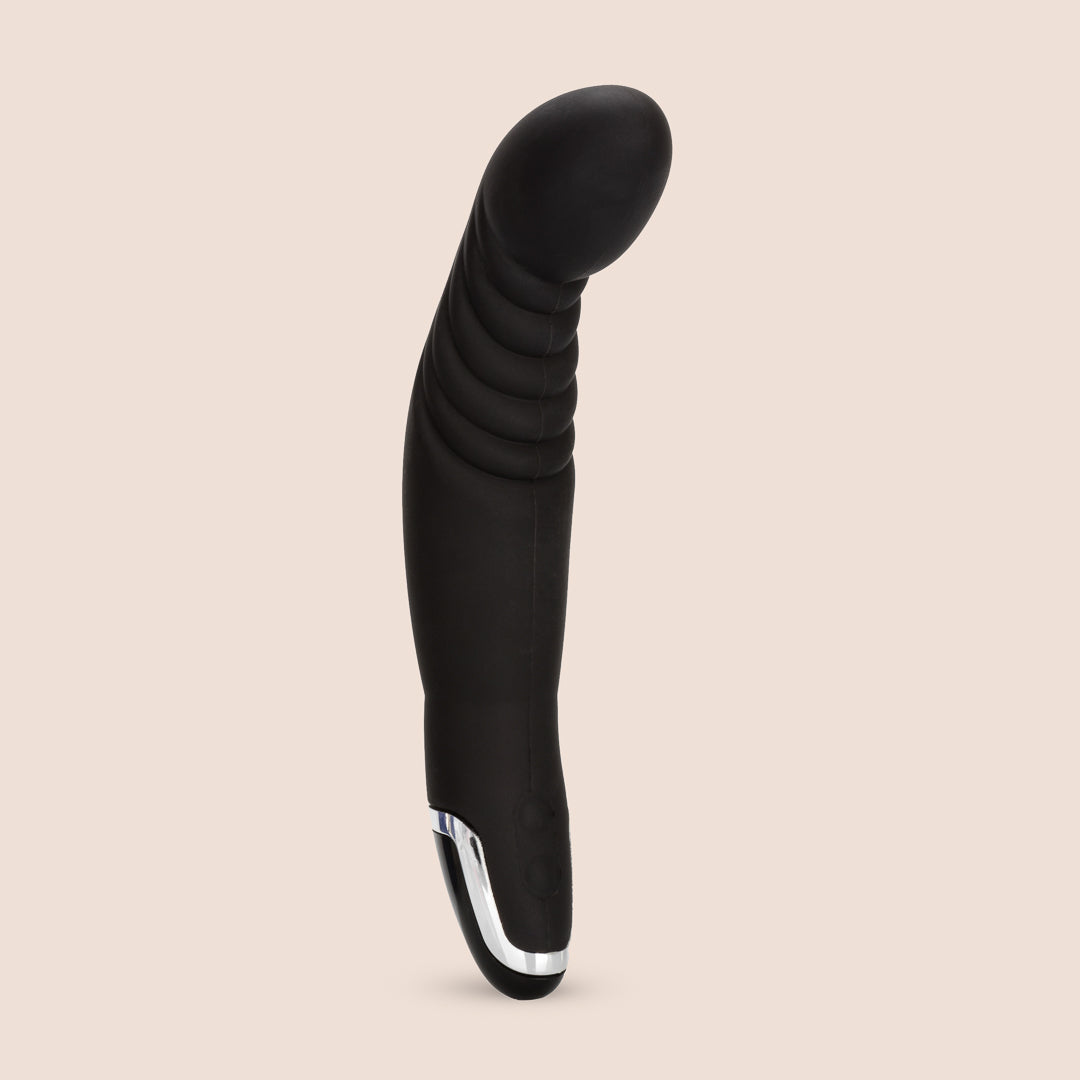 Premium Silicone Vibrating Anal Probe with Ridges - Dr. Joel Kaplan | Enhanced Pleasure for Couples & Solo Play | Perfect for Sensual Massage & Intimate Exploration