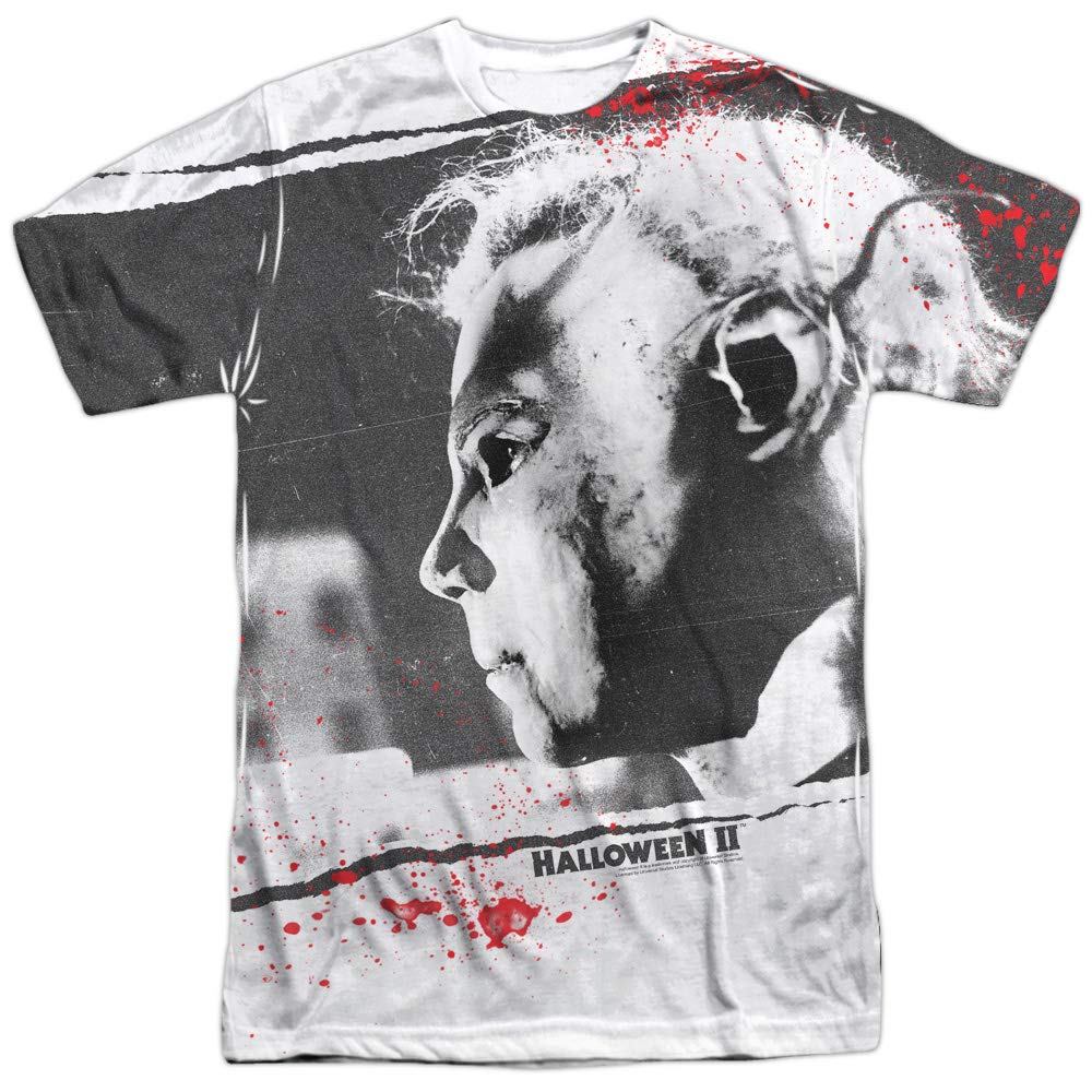 Halloween II Horror Movie T-Shirt - Michael Myers Print for Adults