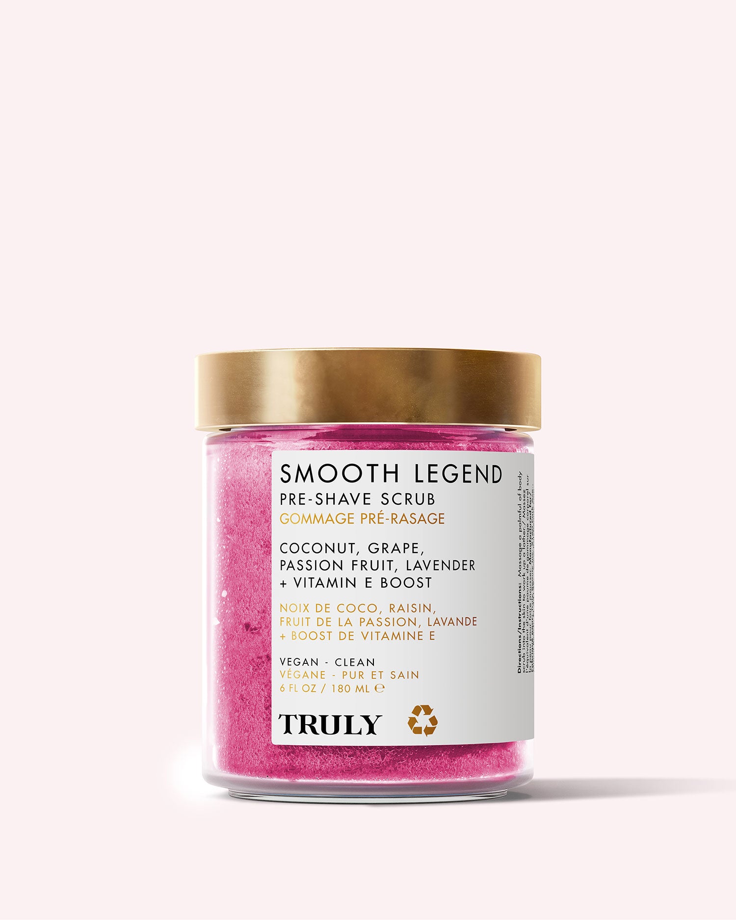 Smooth Legend Pre Shave Scrub for Men - Exfoliating Face Wash for Smooth Shaving - Perfect for Pre-Shave Routine & Beard Care