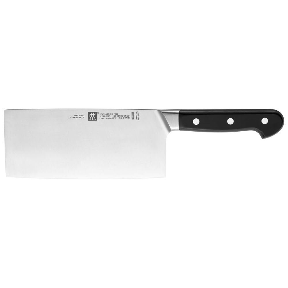 Premium Chinese Chef's Knife - High Carbon Stainless Steel Blade for Professional Cooking, Slicing, and Dicing | Perfect for Home Kitchens & Asian Cuisine