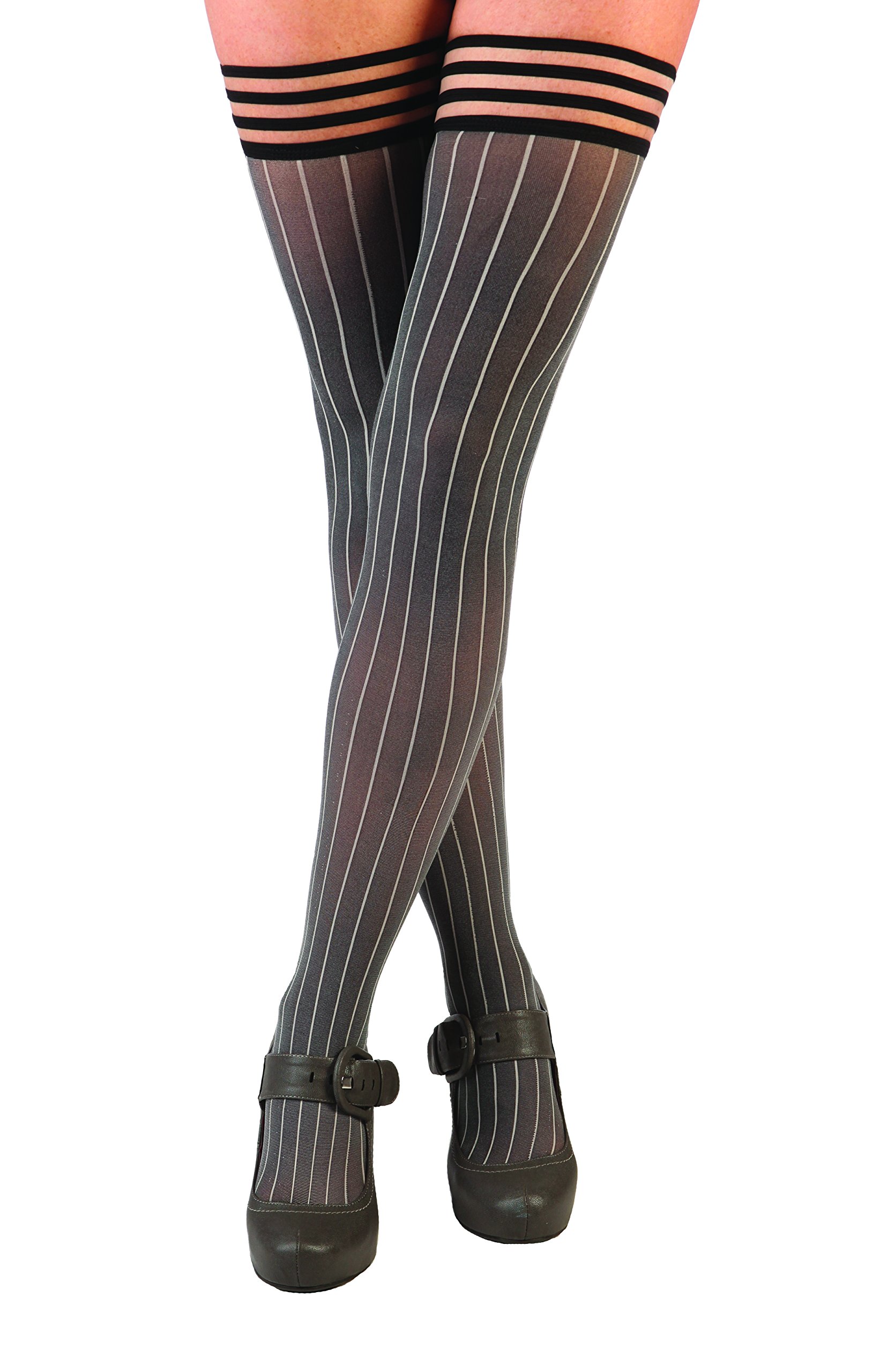 Kix'ies Women's Thigh High Stockings - Comfortable Maternity Lingerie & Pantyhose for Pregnancy | Perfect for Work, Date Night & Everyday Wear