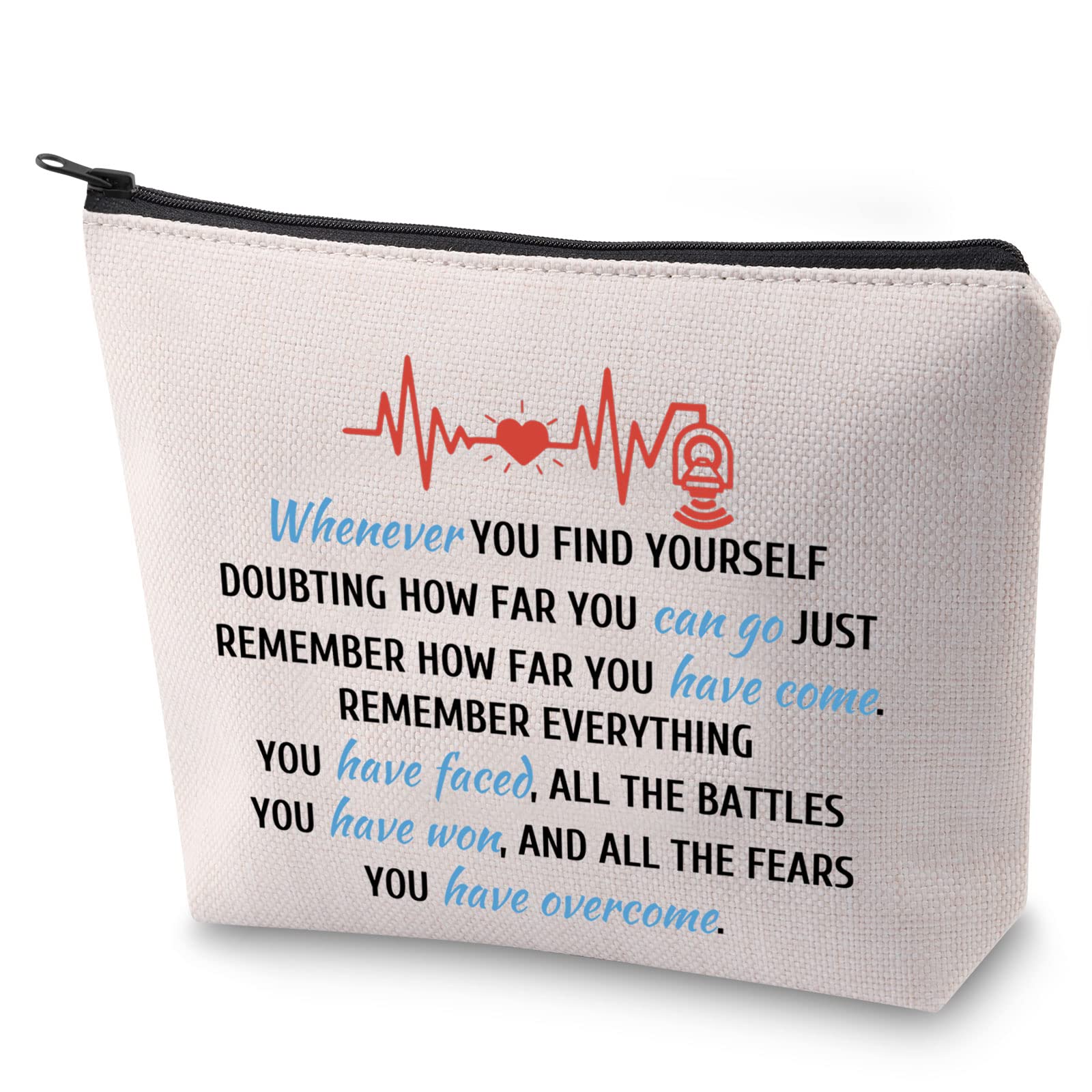 Ultrasound Tech Gift - Sonographer & Radiologist Zipper Pouch Makeup Bag - Perfect for Graduation, Appreciation & Daily Use (WHE-Sonographer)