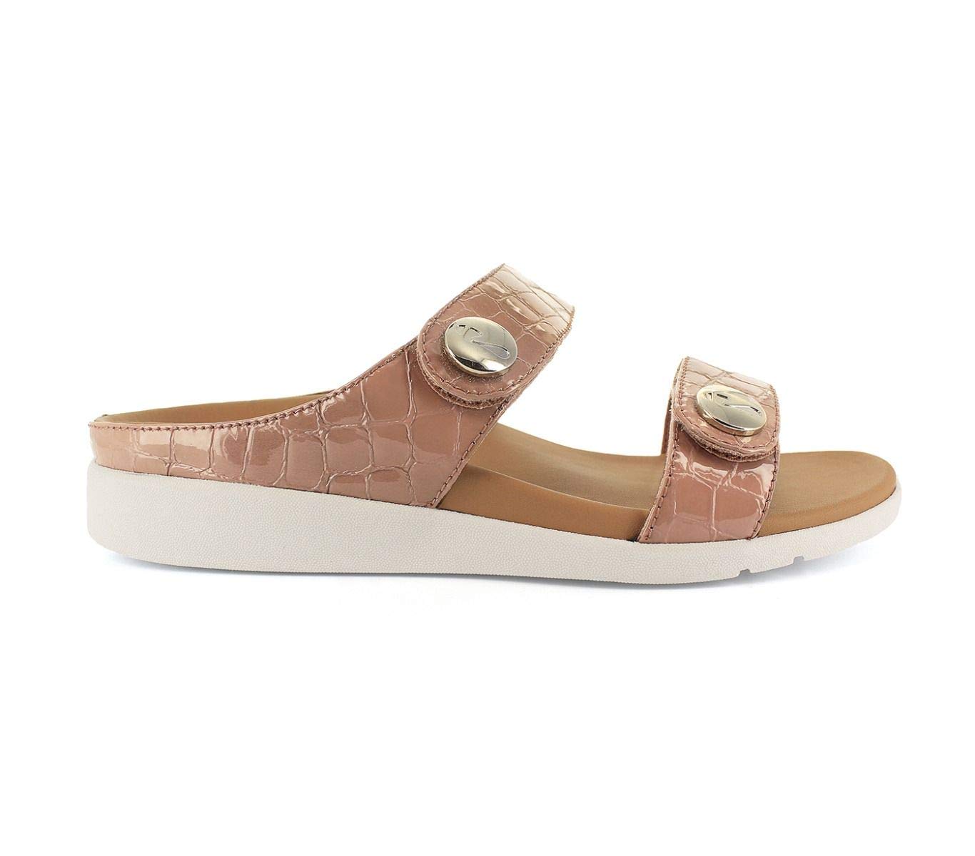 Strive Footwear Clara Orthotic Sandals for Women - Dusty Pink - Size 8 | Arch Support & Comfort | Perfect for Walking, Travel & Summer Outfits