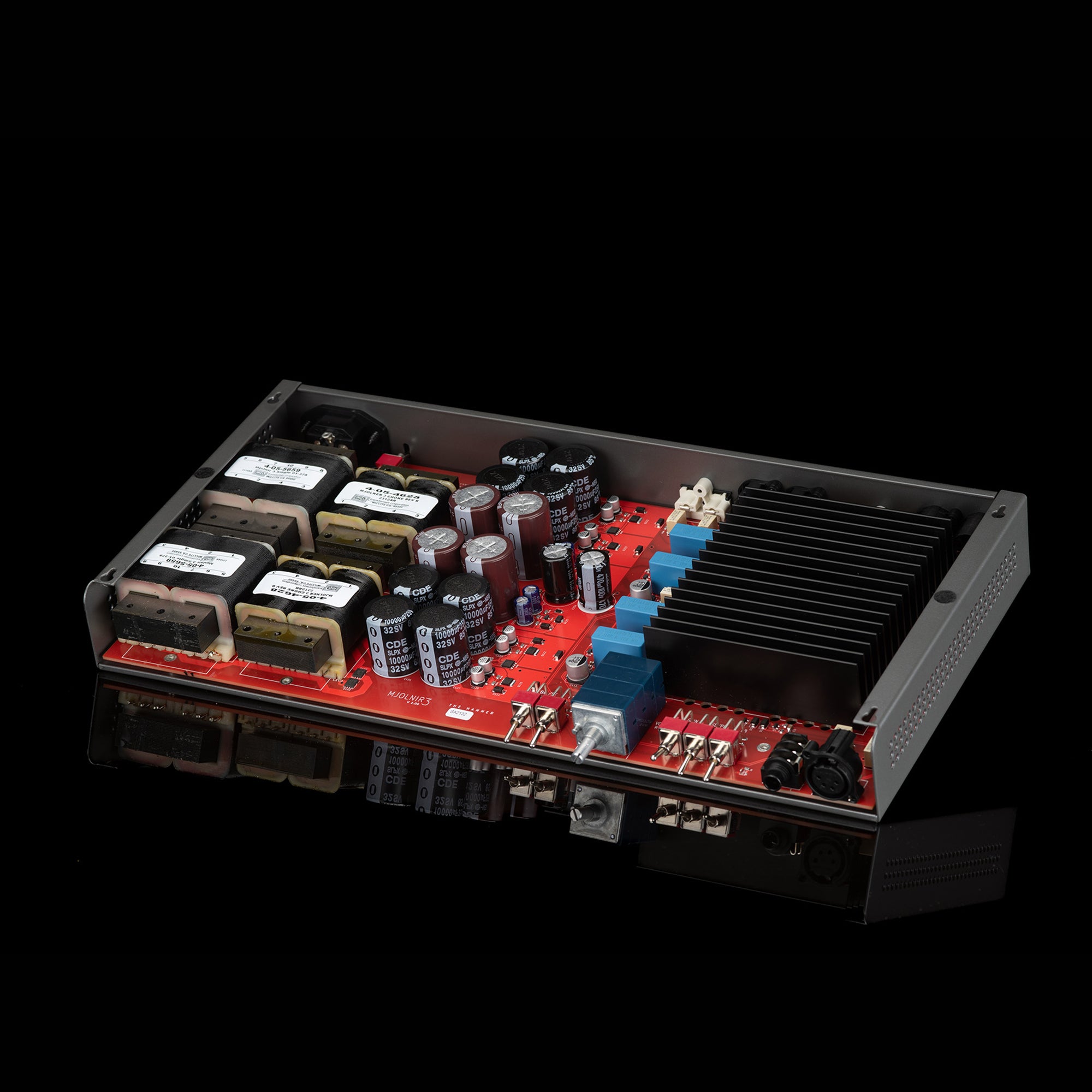 Schiit Audio Mjolnir 3 High-End Headphone Amplifier - Premium Audiophile Grade Headphone Amp for Home Studio & Music Listening