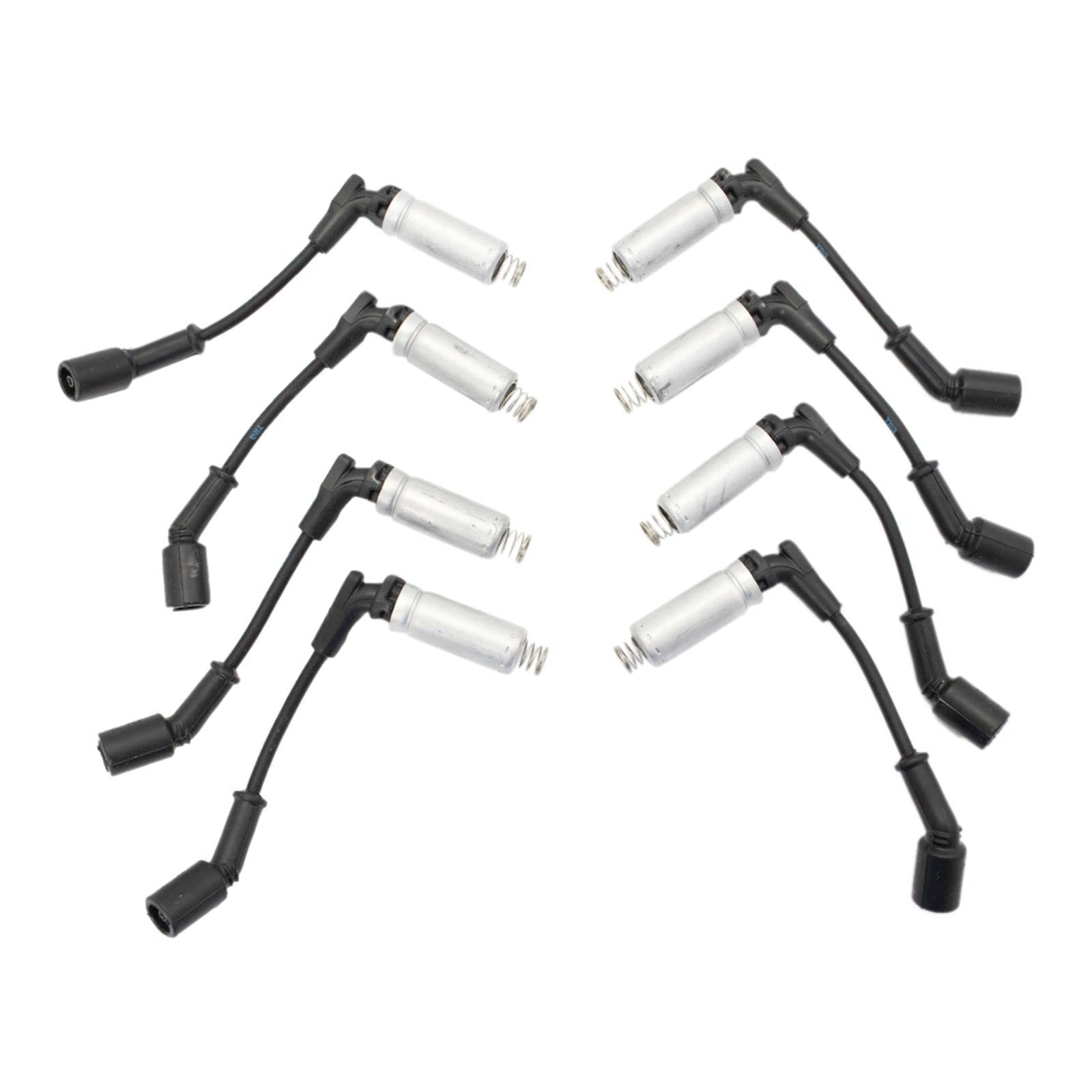 High-Performance Ignition Kit - Ignition Coil, Spark Plugs & Wire Set Compatible with 04-08 Buick, 06-08 Cadillac, 05-08 Chevrolet/GMC, 08 Hummer, 06 Isuzu/Pontiac/Saab - Improves Engine Performance & Fuel Efficiency for Daily Driving & Off-Road Adventures