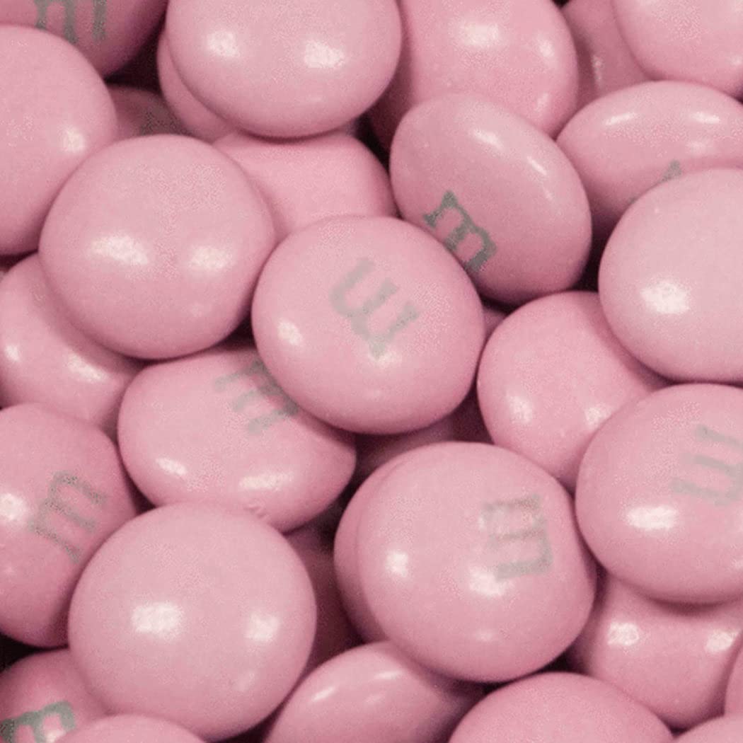 Pink Candy Favorites 3 lbs Bulk Pack - Hershey's Kisses, M&M's Milk Chocolate & Frooties Candy Mix - Perfect for Birthday Parties, Baby Showers & Office Treats
